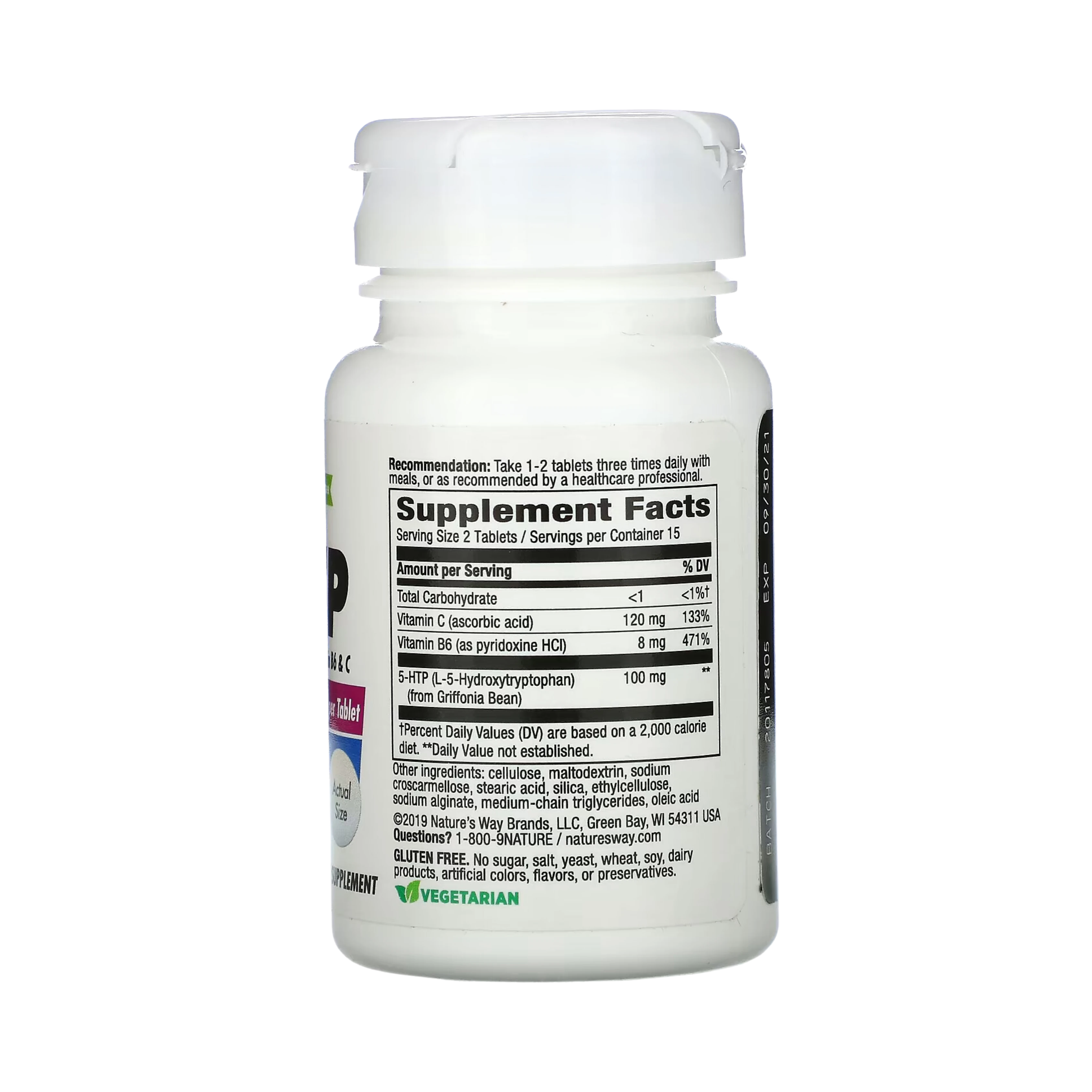 Nature's Way, 5-HTP, 30 Tablets