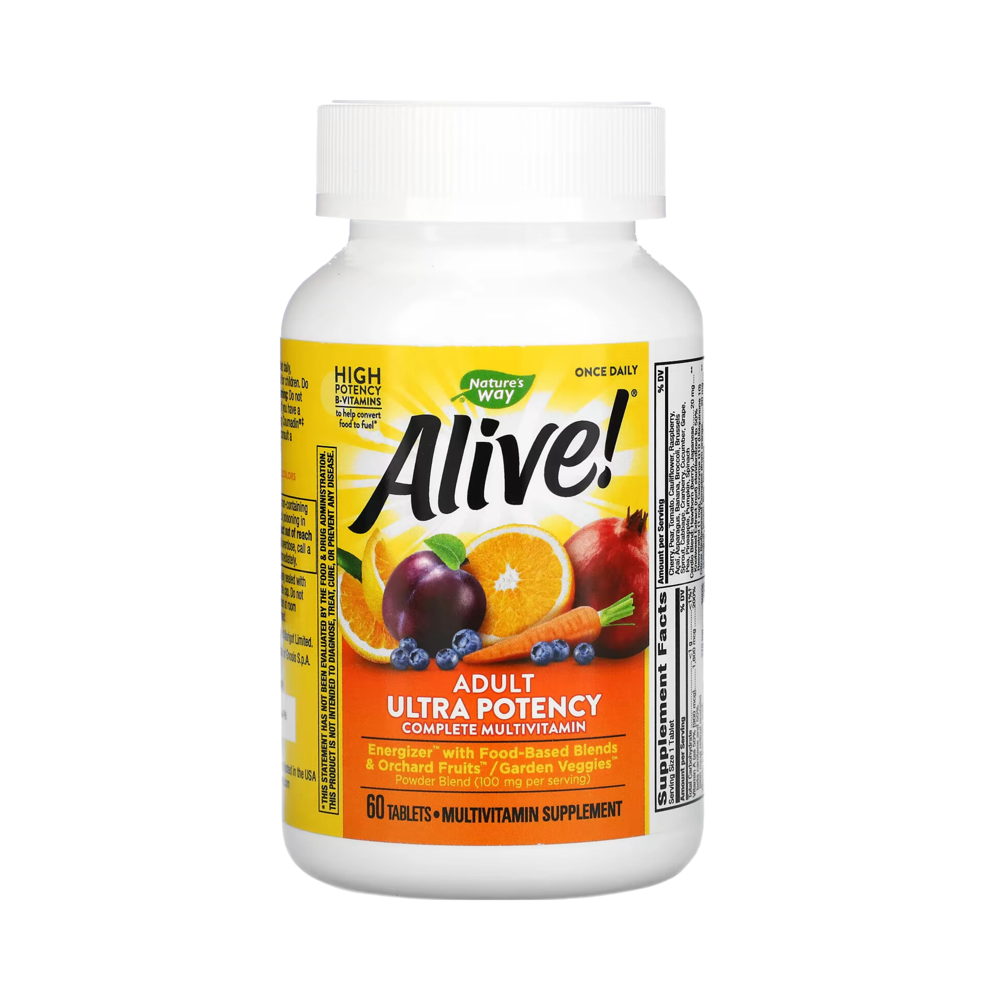 Nature's Way, Alive! Adult Ultra Potency Complete Multivitamin, 60 Tablets