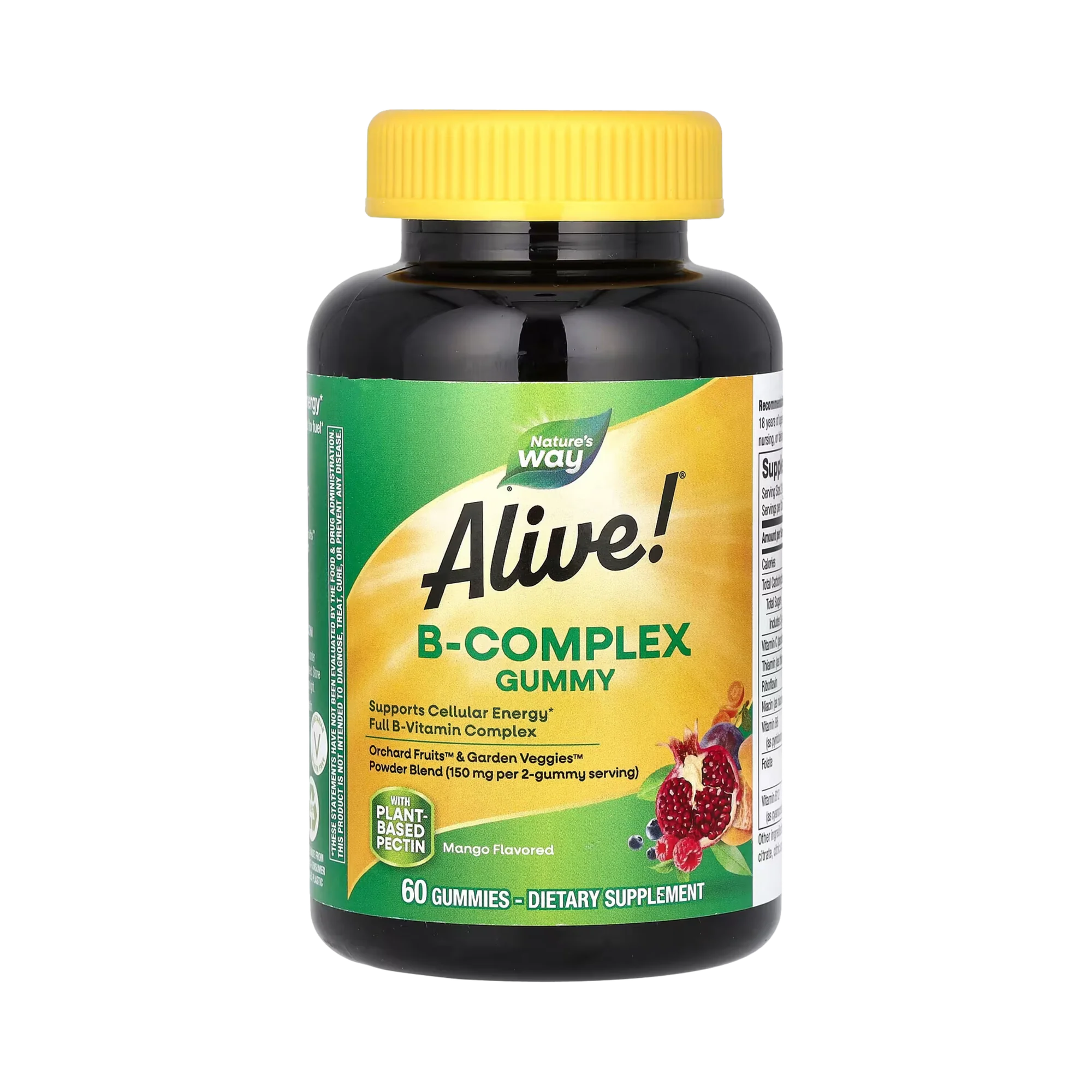 Nature's Way, Alive! B-Complex Gummies, 60 Gummies