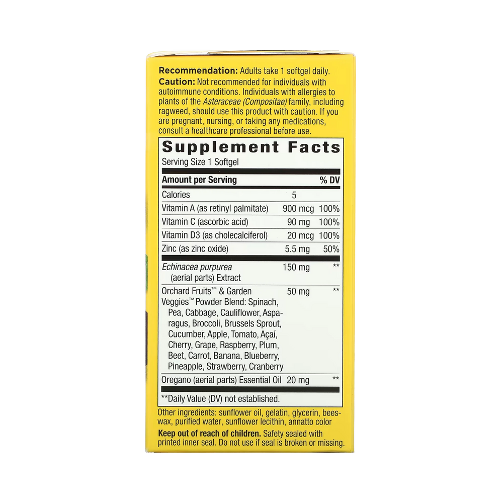 Nature's Way, Alive! Everyday Immune Health, 30 Softgels