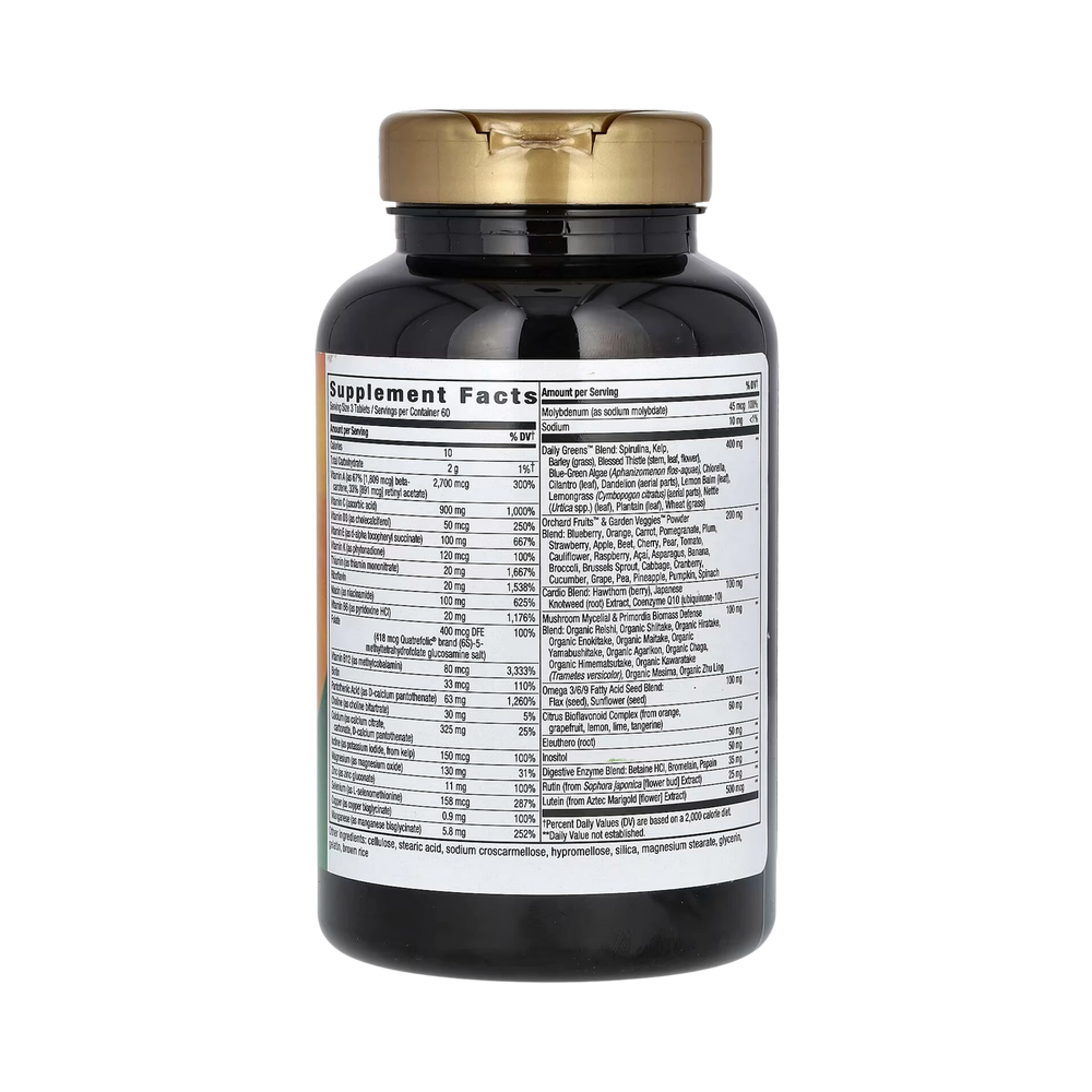 Nature's Way, Alive! Max3 Potency Multivitamin, No Iron, 180 Capsules