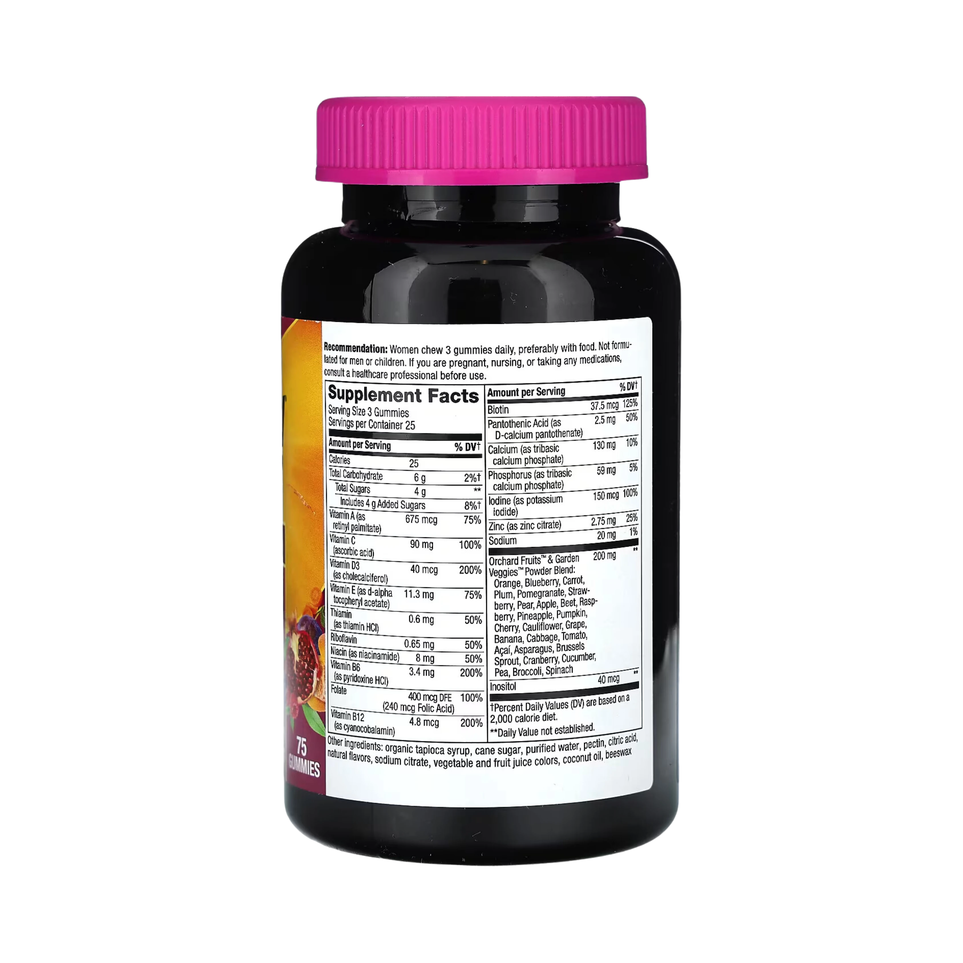 Nature's Way, Alive! Women’s Premium Gummy Multivitamin, 75 Gummies