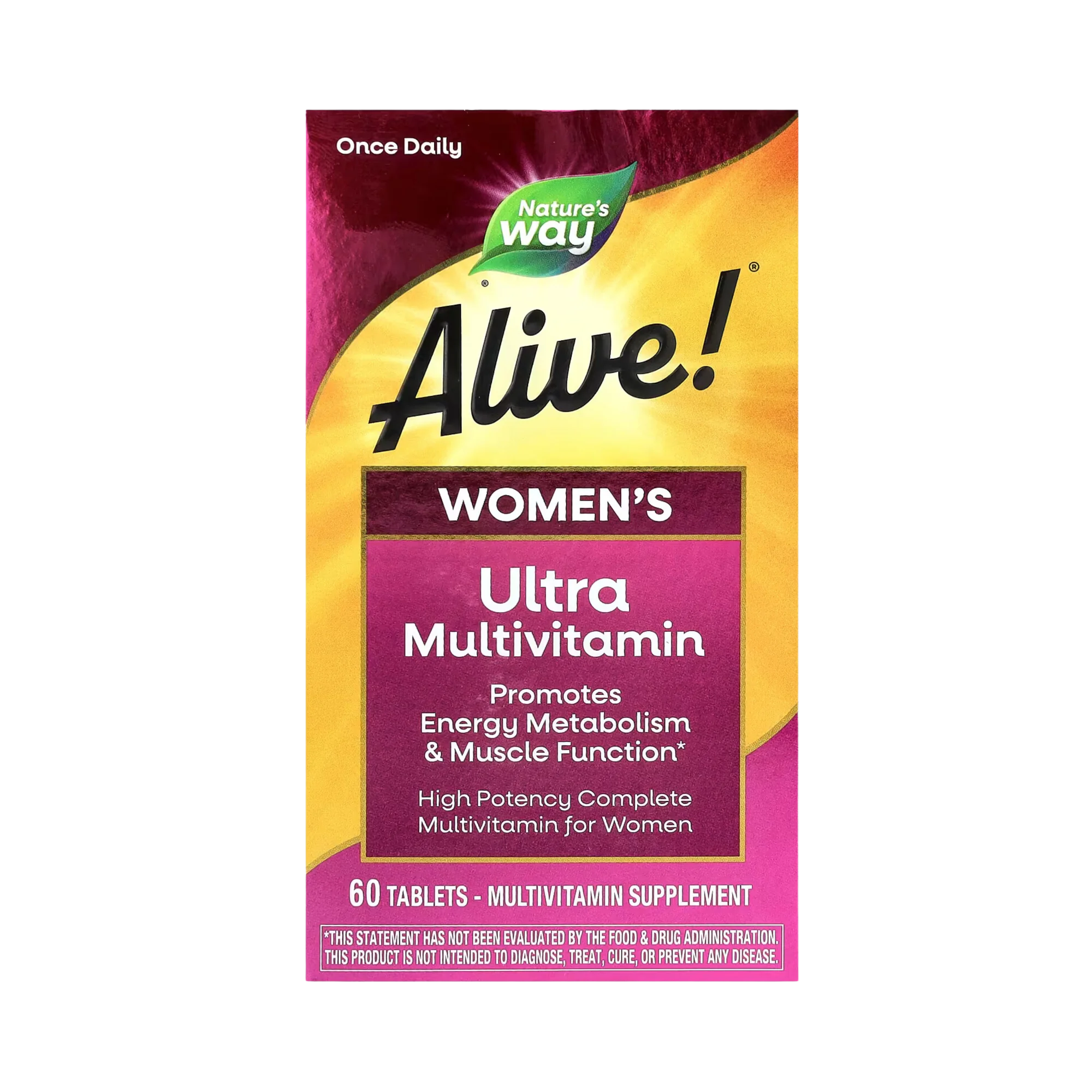 Nature's Way, Alive! Women’s Ultra Potency, 60 Tabs