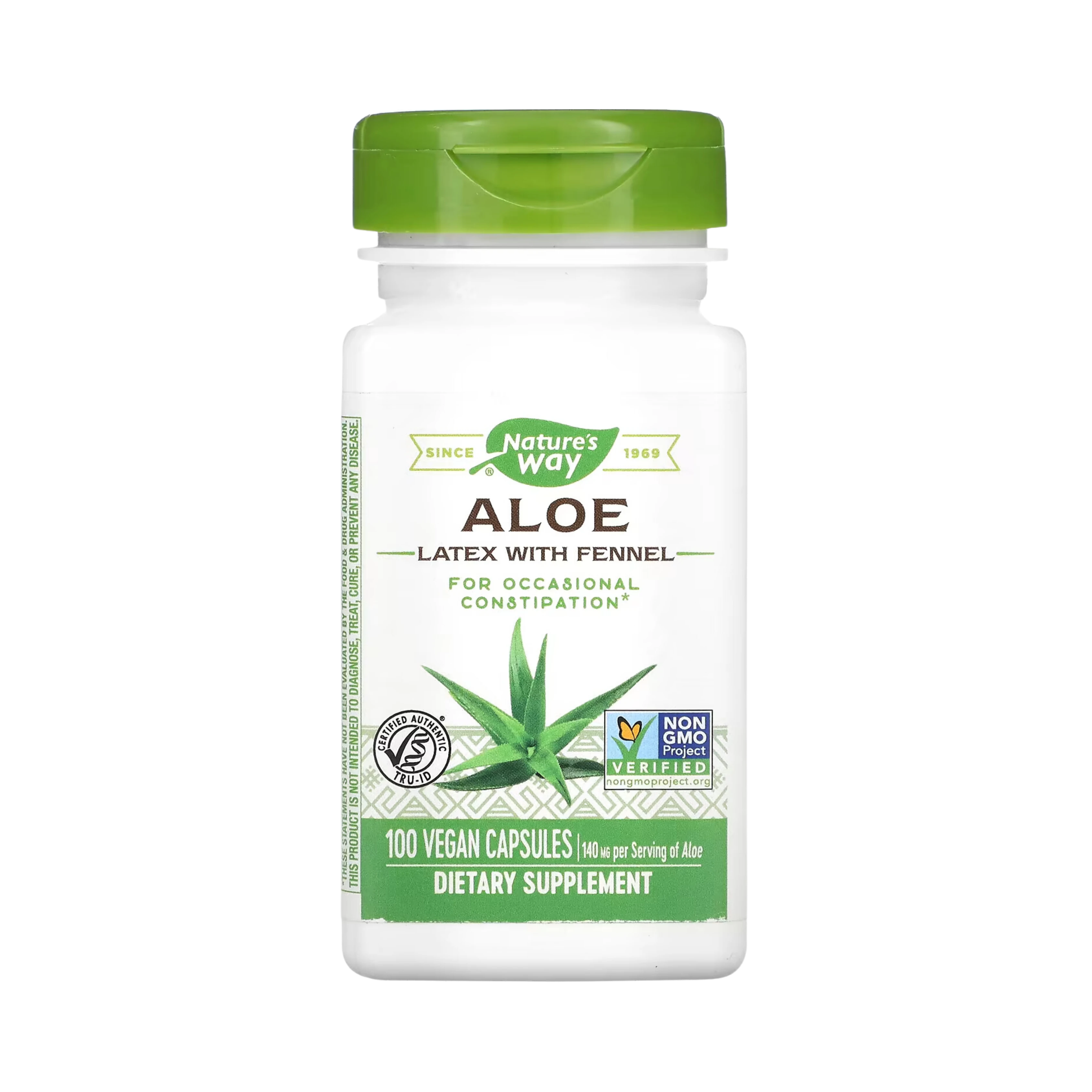 Nature's Way, Aloe, 100 Capsules