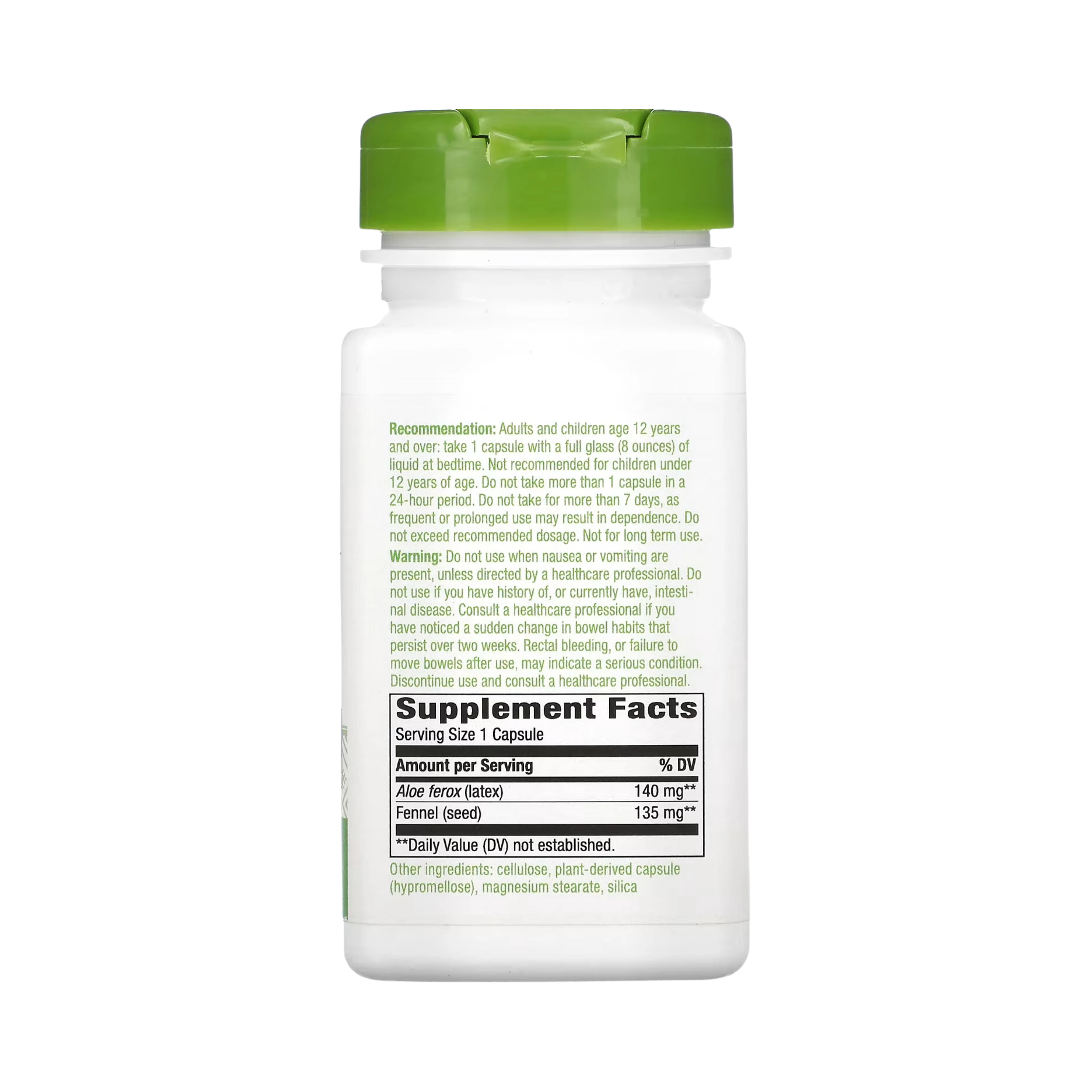 Nature's Way, Aloe, 100 Capsules