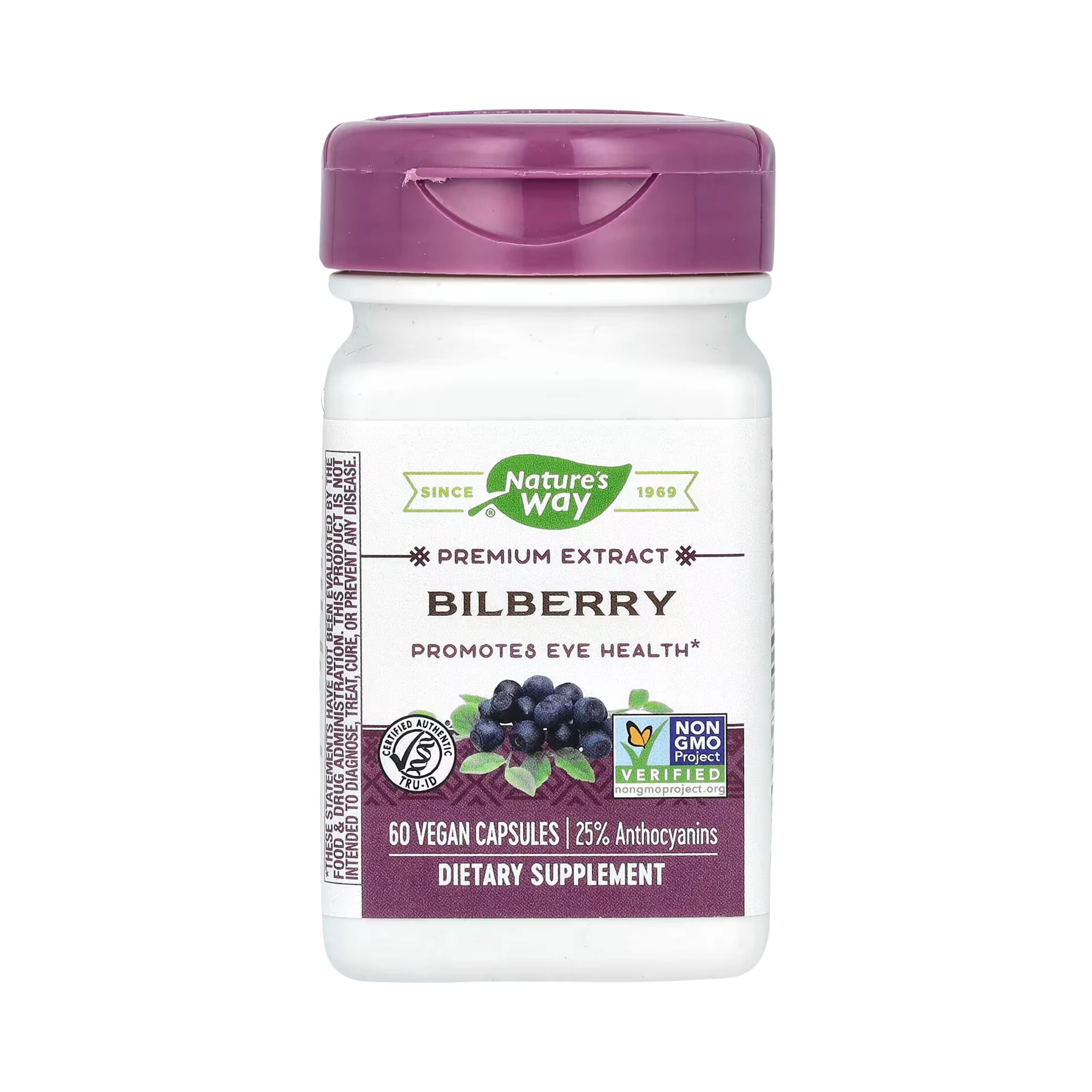 Nature's Way, Bilberry, 60 Capsules