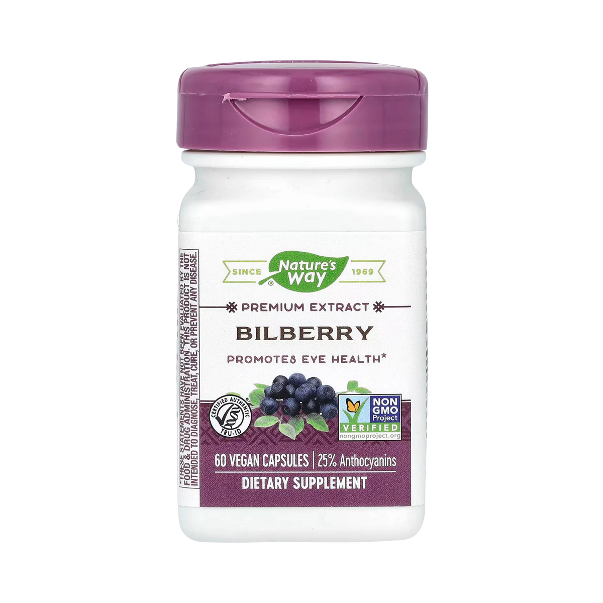 Nature's Way, Bilberry, 60 Capsules