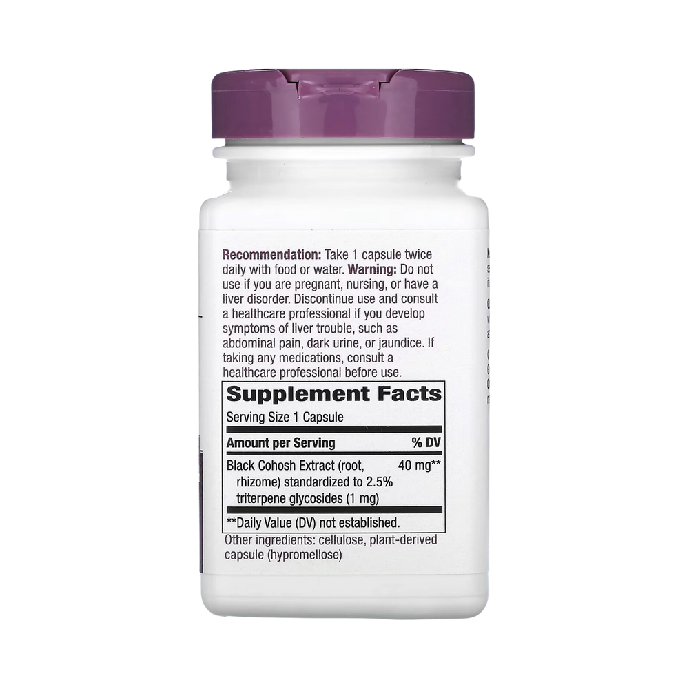 Nature's Way, Black Cohosh, 120 Capsules