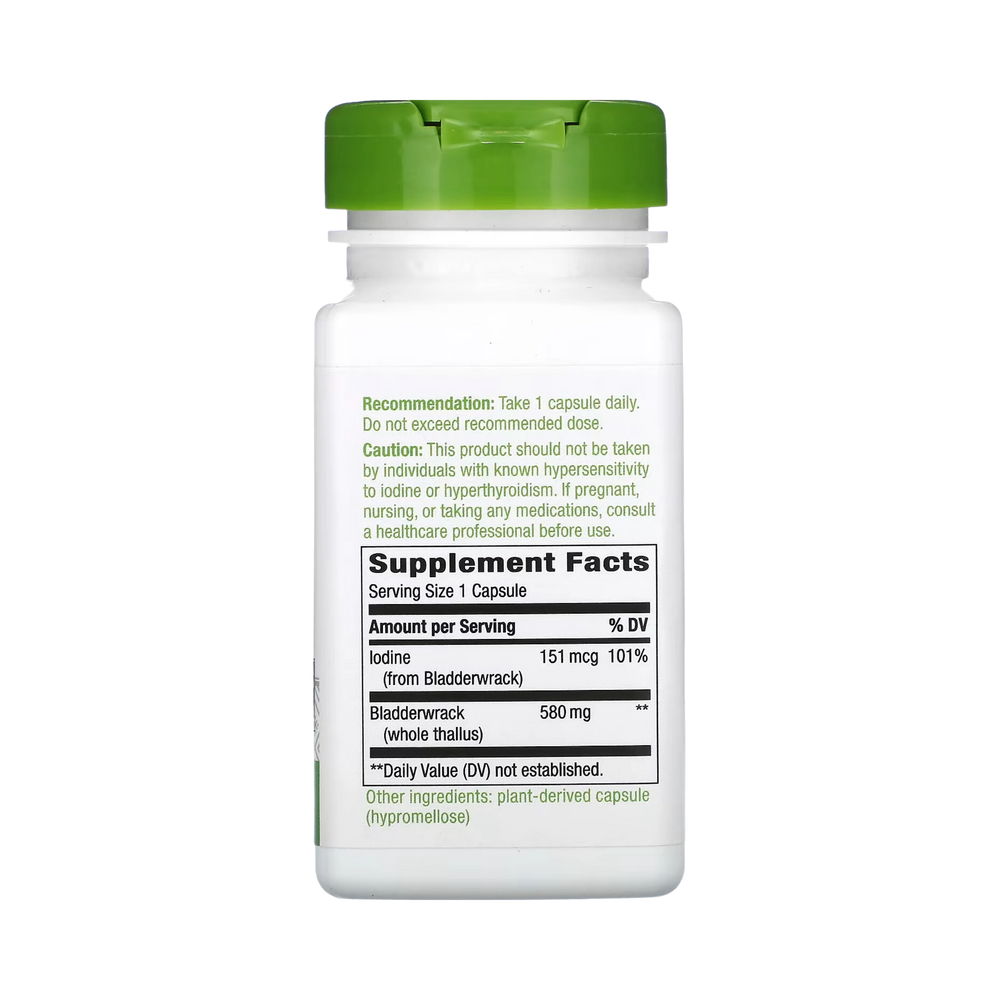 Nature's Way, Bladderwrack, 100 Capsules