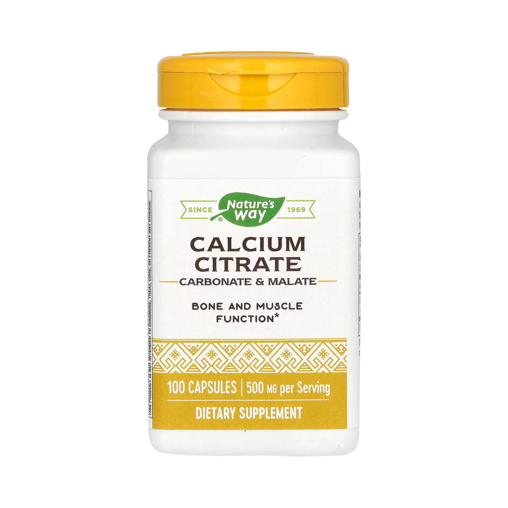 Nature's Way, Calcium Citrate, 100 Capsules