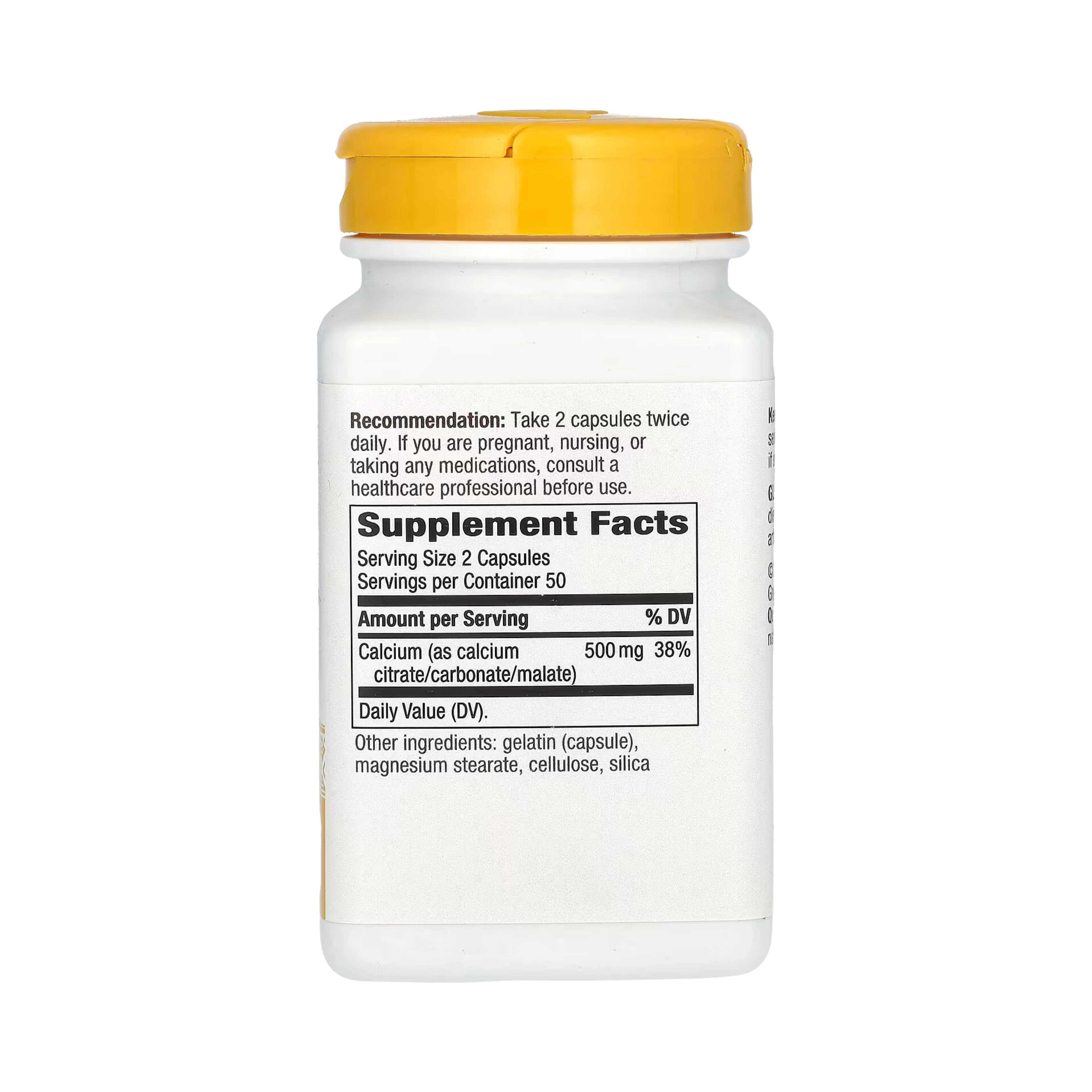 Nature's Way, Calcium Citrate, 100 Capsules