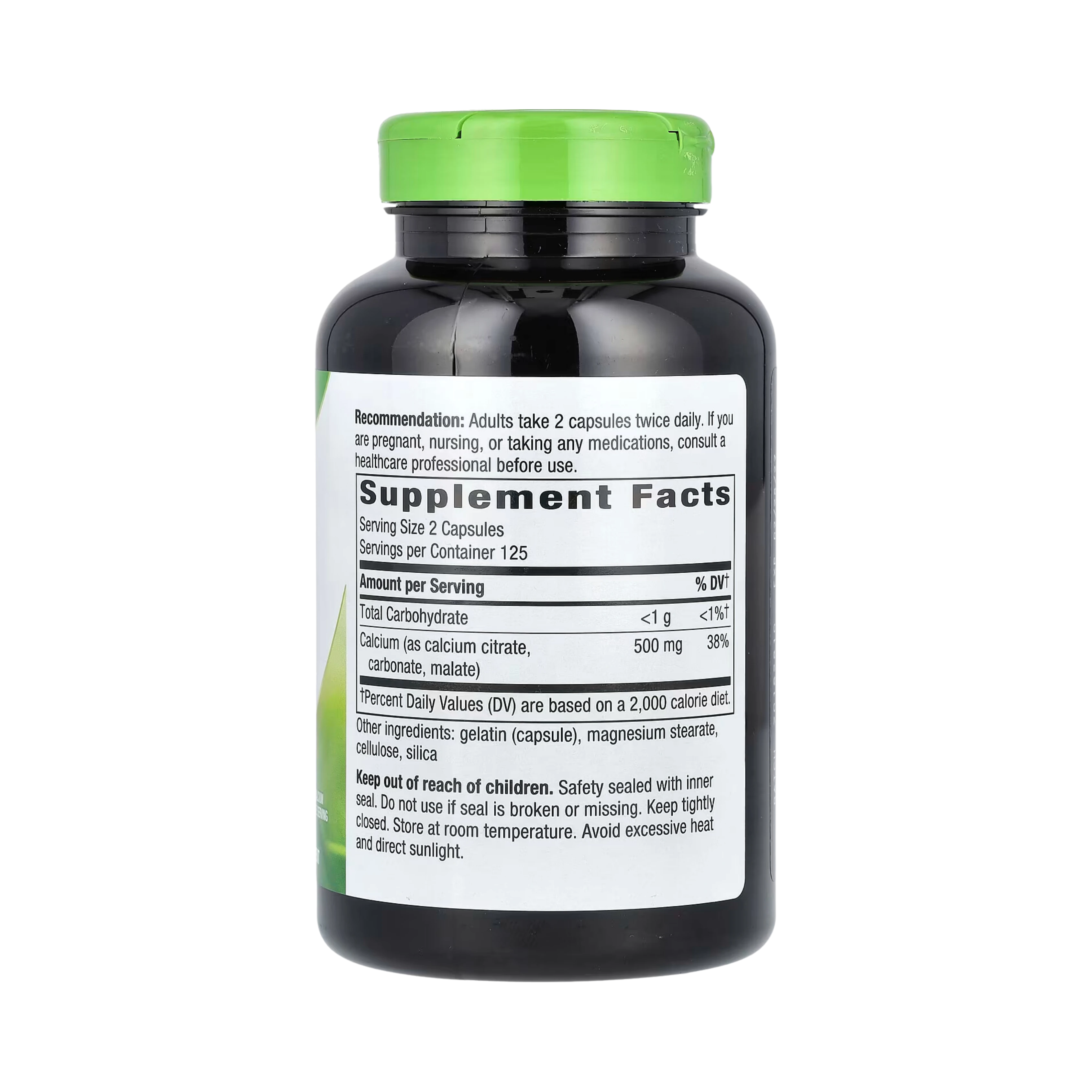 Nature's Way, Calcium Citrate, 250 Capsules