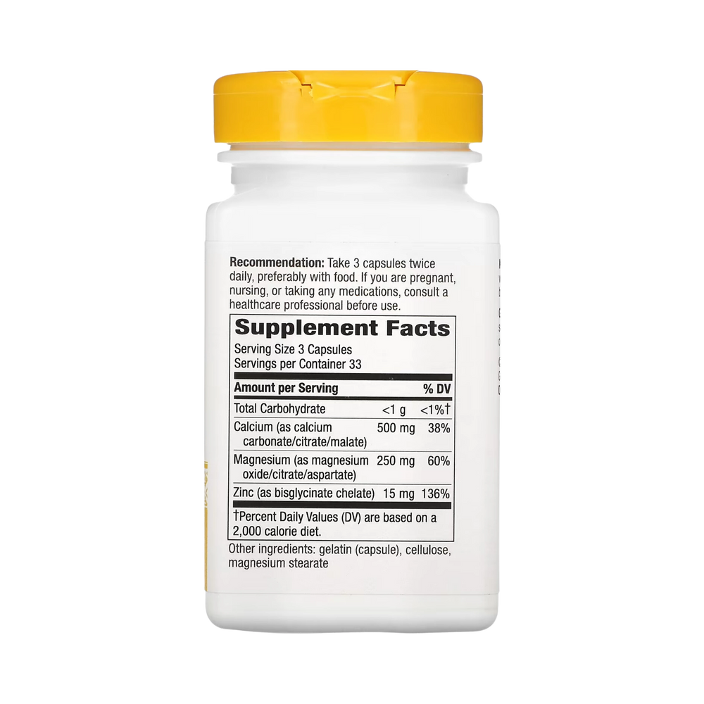 Nature's Way, Calcium Mag Zinc, 100 Capsules