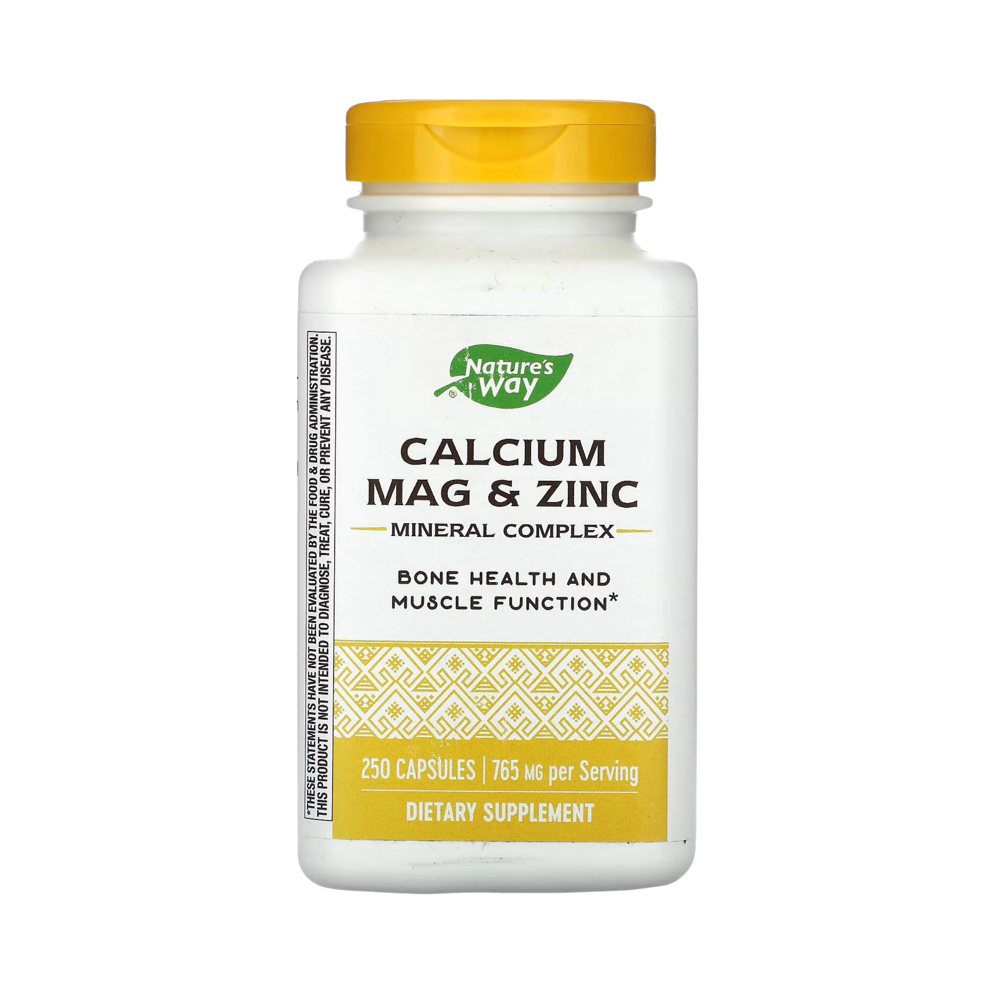 Nature's Way, Calcium Mag Zinc, 250 Capsules