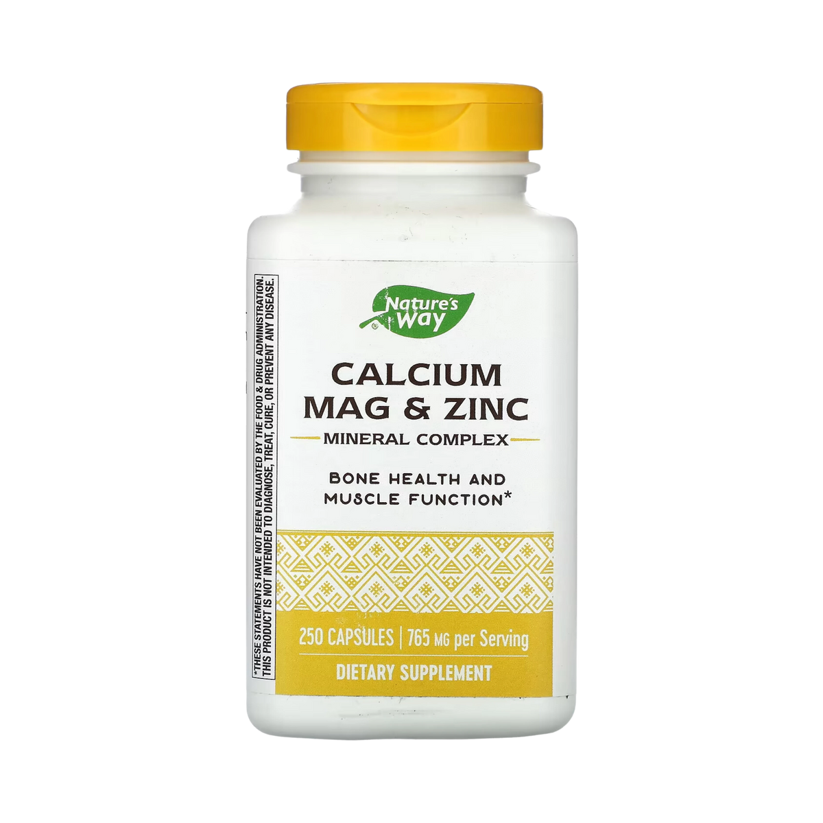 Nature's Way, Calcium Mag Zinc, 250 Capsules