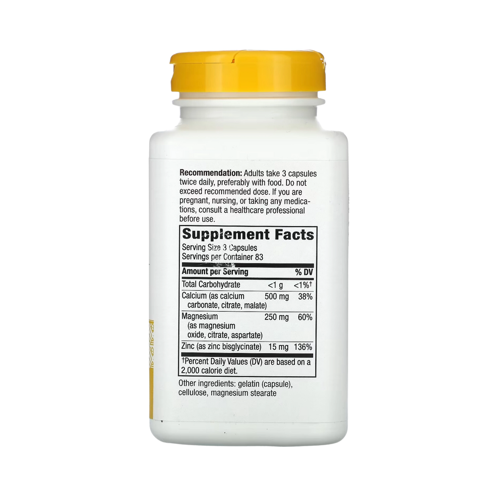 Nature's Way, Calcium Mag Zinc, 250 Capsules