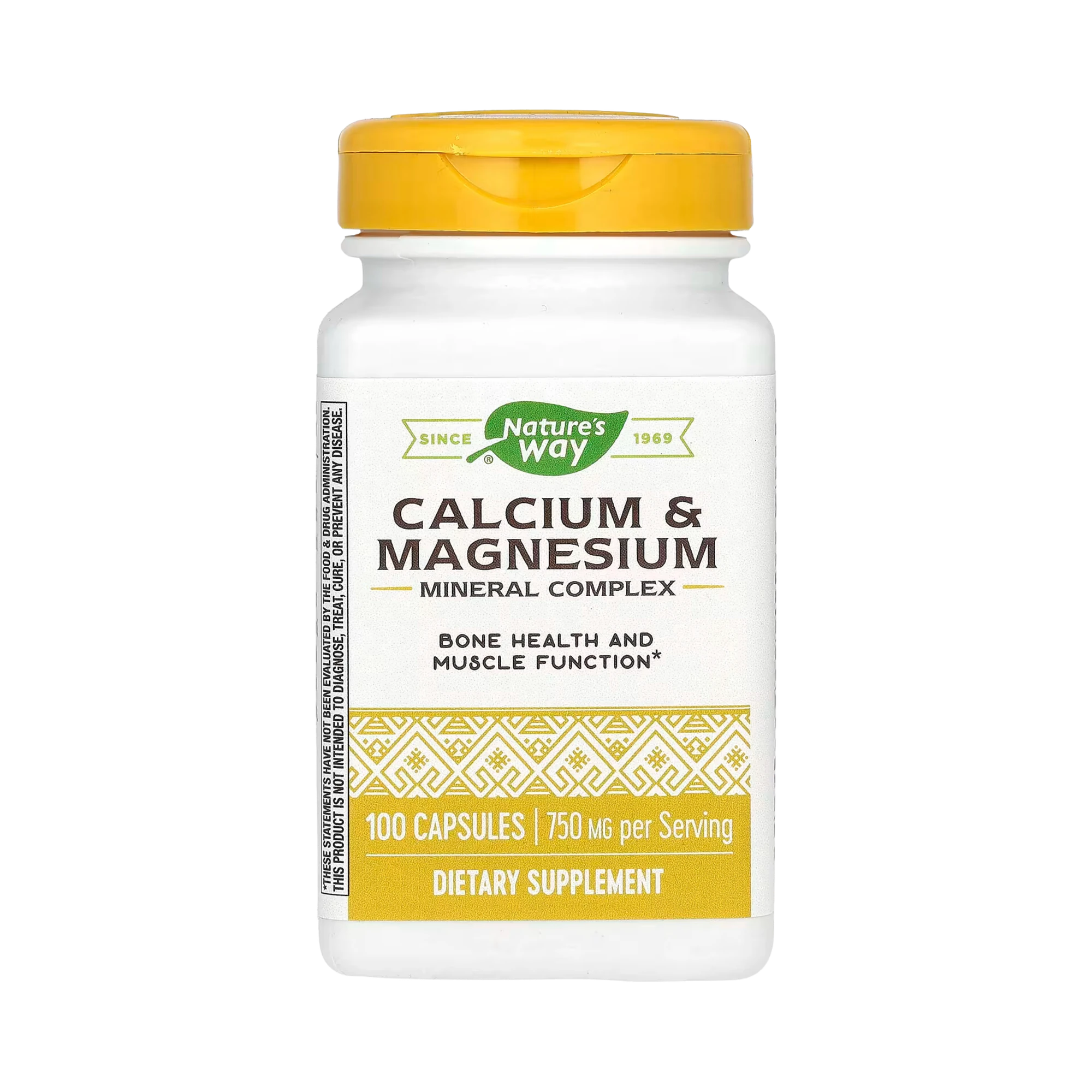 Nature's Way, Calcium & Magnesium, 100 Capsules