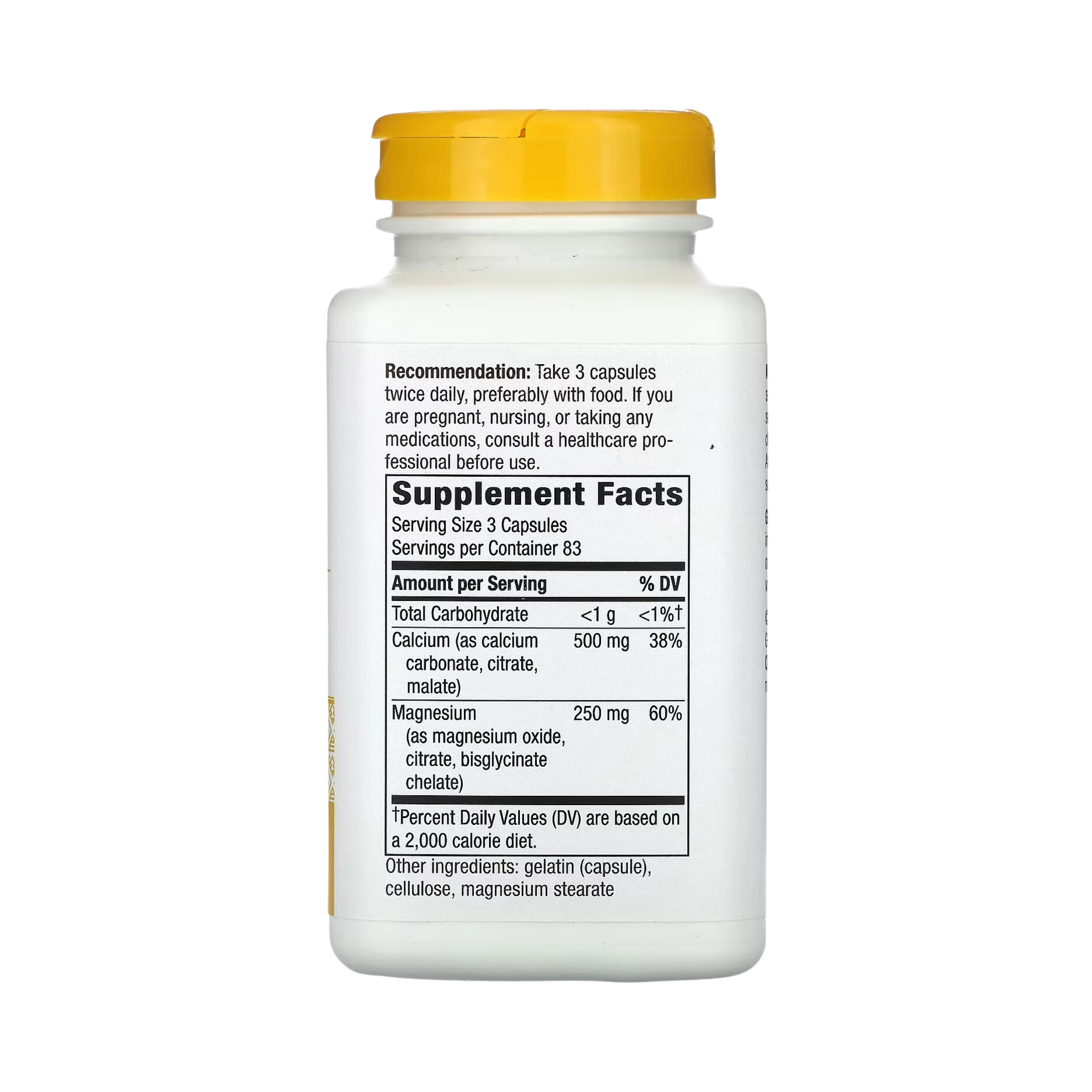 Nature's Way, Calcium & Magnesium, 250 Capsules