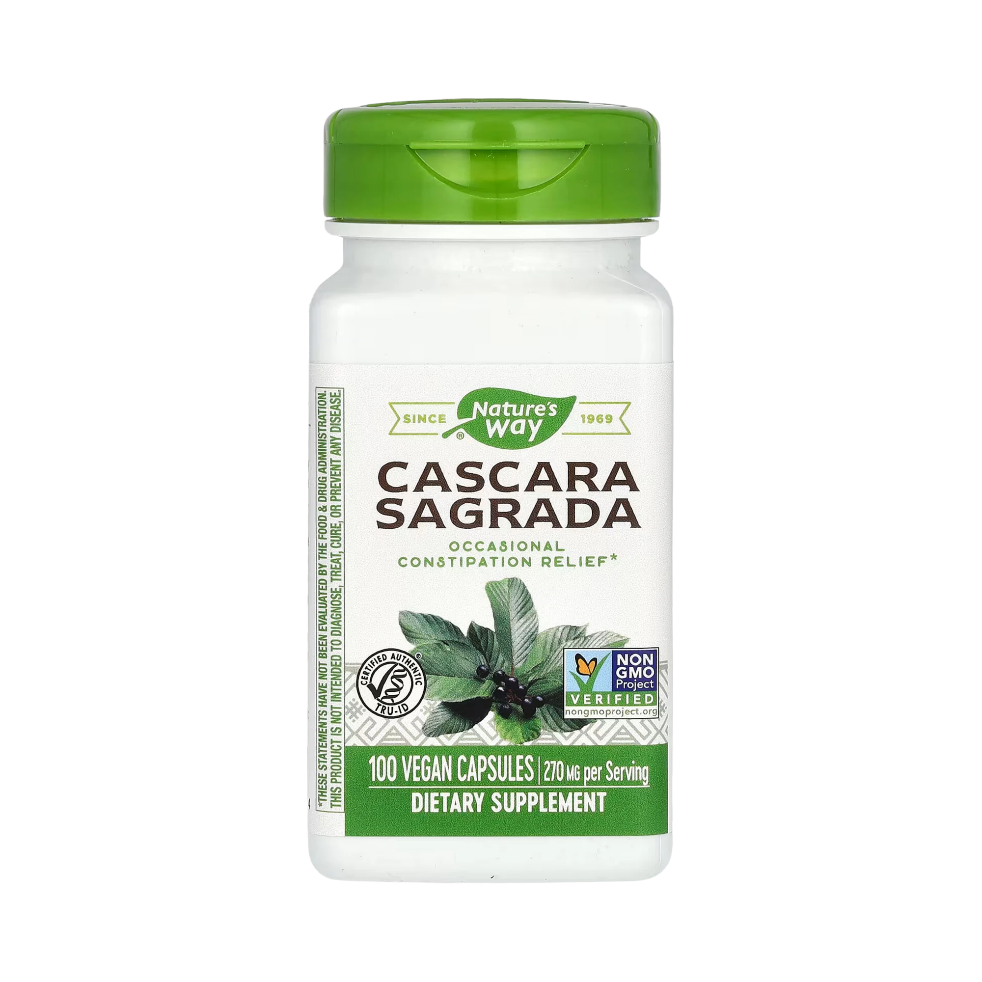 Nature's Way, Cascara Sagrada, 100 Capsules