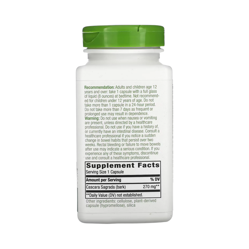 Nature's Way, Cascara Sagrada, 180 Capsules