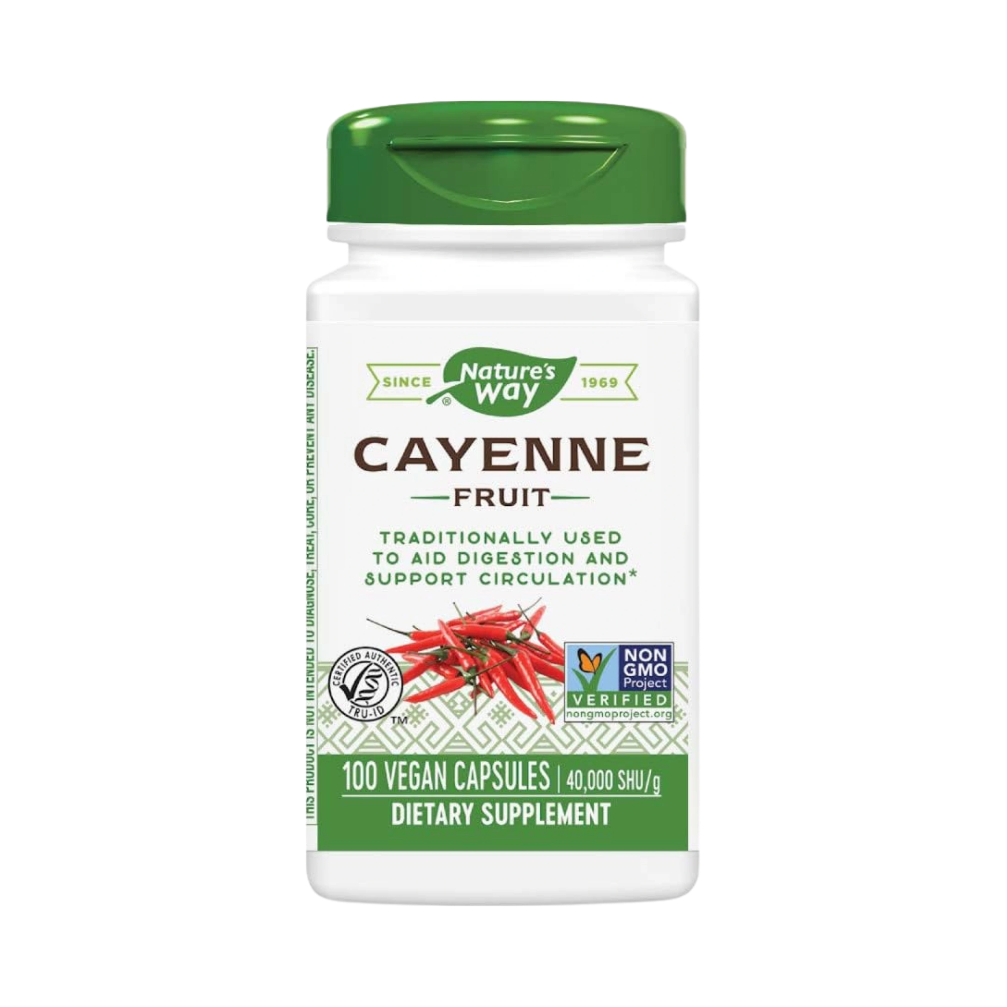Nature's Way, Cayenne Fruit, 100 Capsules