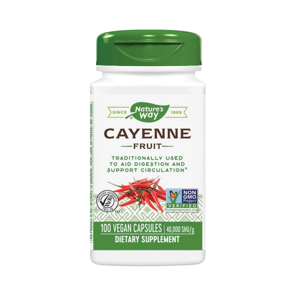 Nature's Way, Cayenne Fruit, 100 Capsules