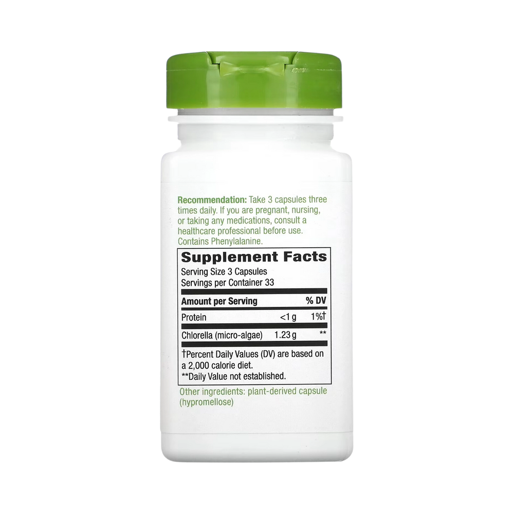 Nature's Way, Chlorella, 100 Capsules