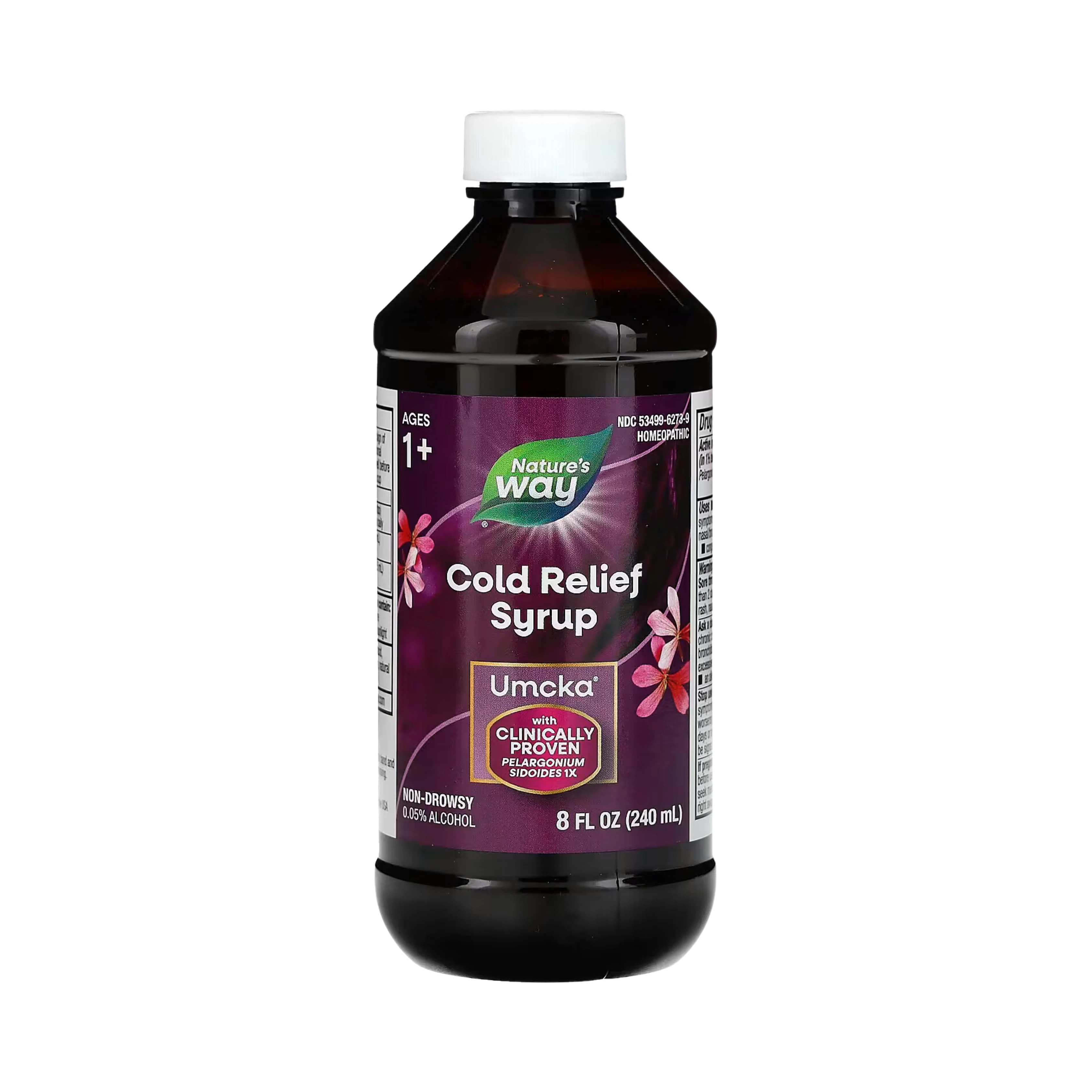 Nature's Way, Cold Relief Syrup, Umcka, Cherry , 8 Fl Oz