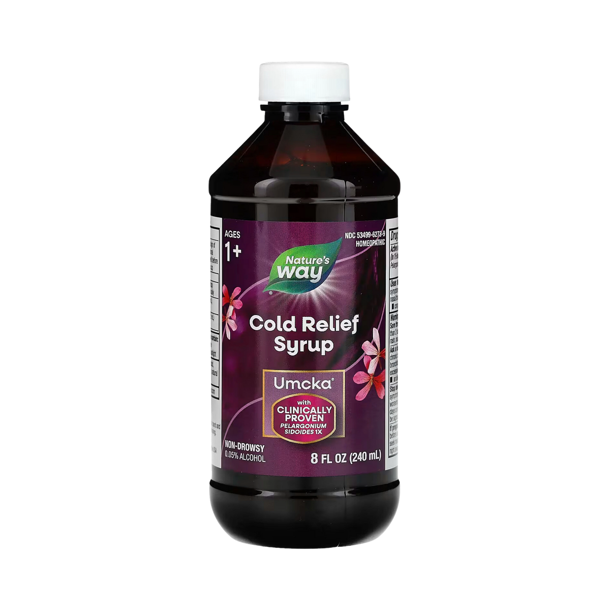 Nature's Way, Cold Relief Syrup, Umcka, Cherry , 8 Fl Oz