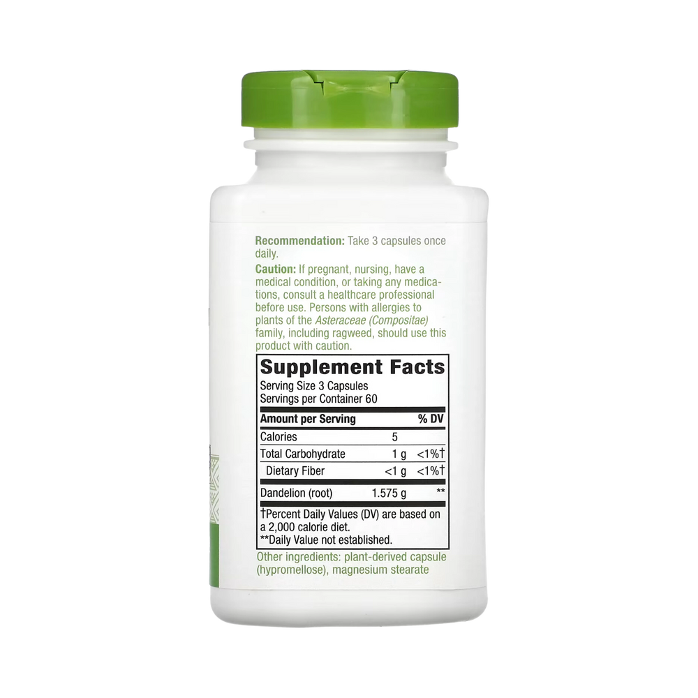 Nature's Way, Dandelion Root, 180 Capsules