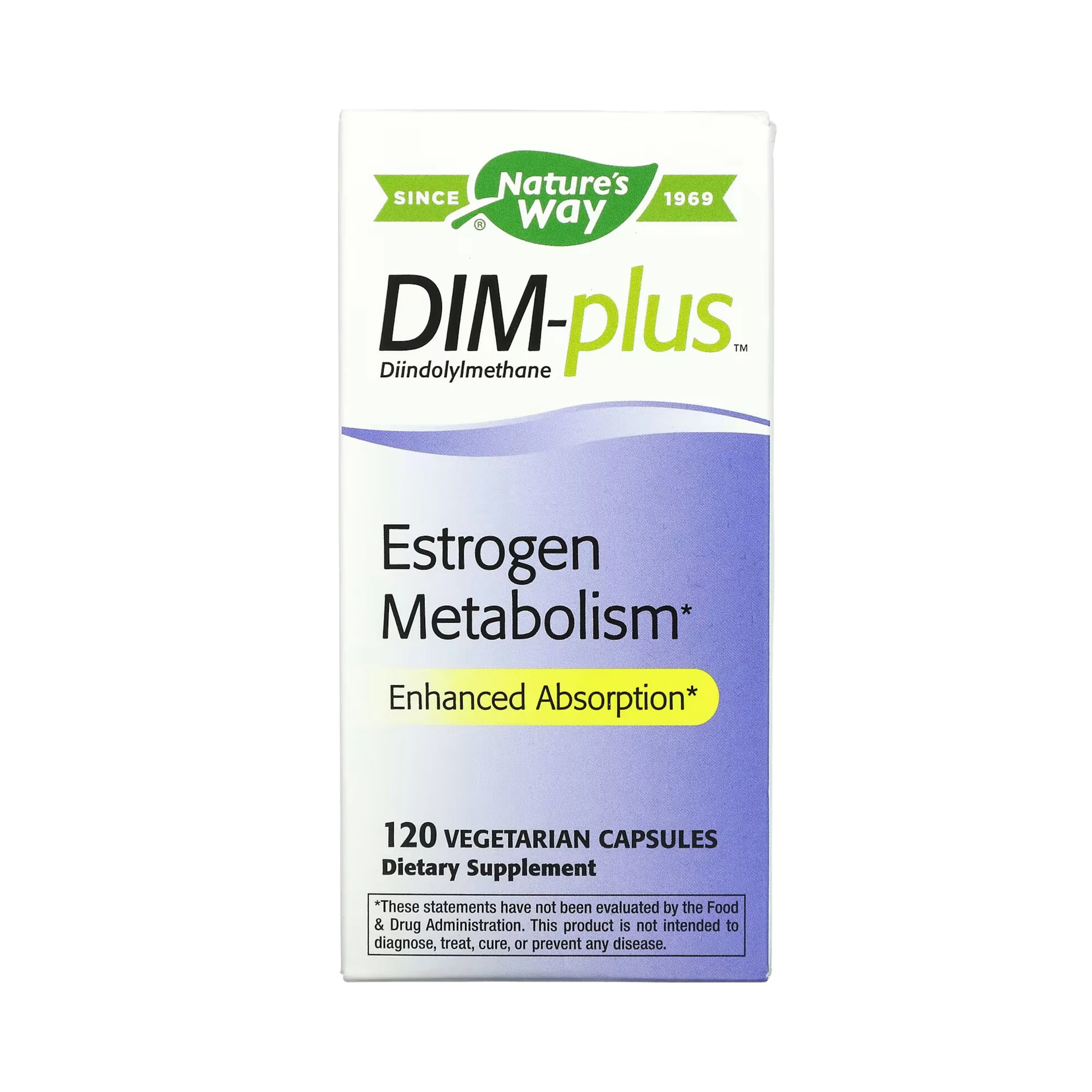 Nature's Way, DIM-Plus, 120 Capsules