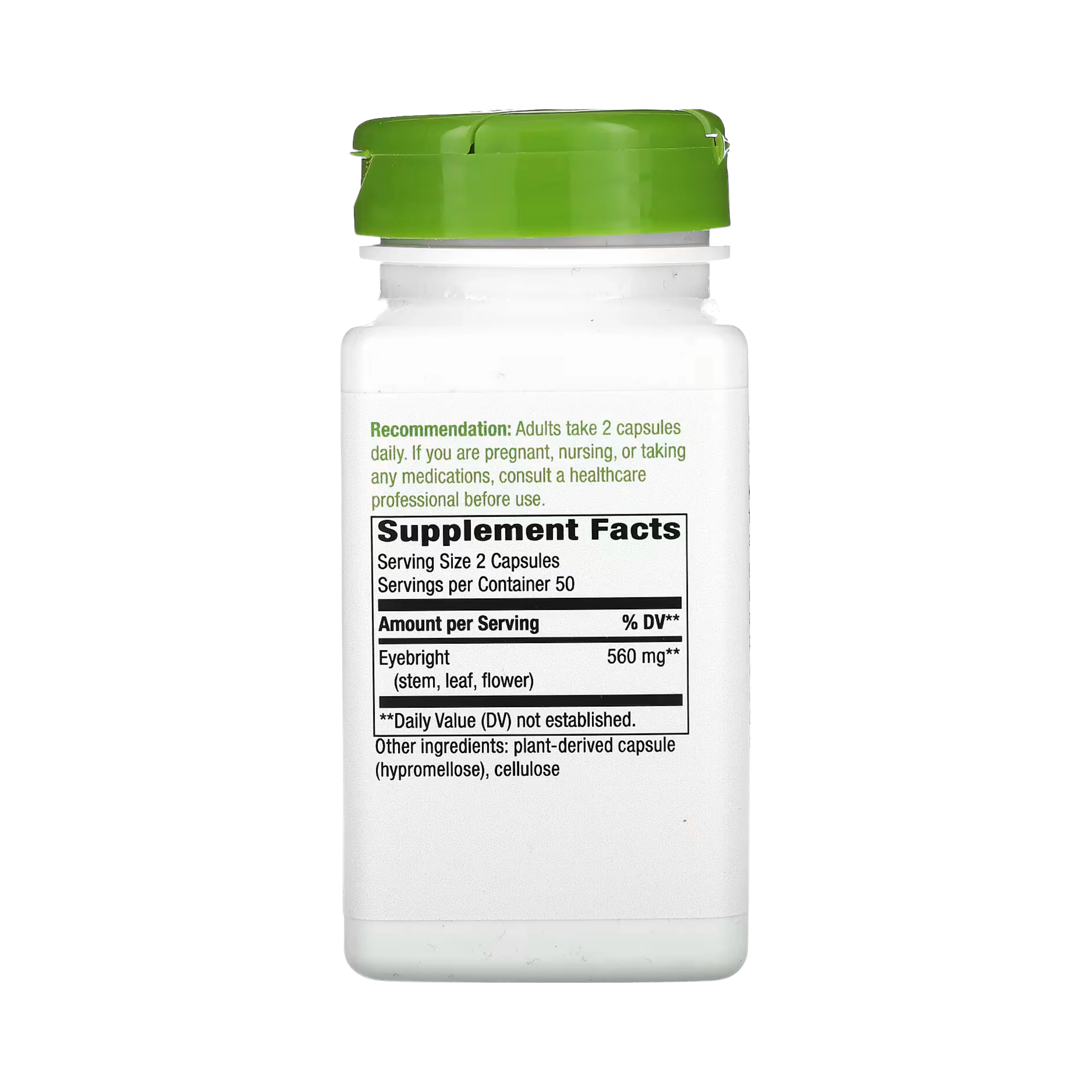 Nature's Way, Eyebright, 100 Capsules
