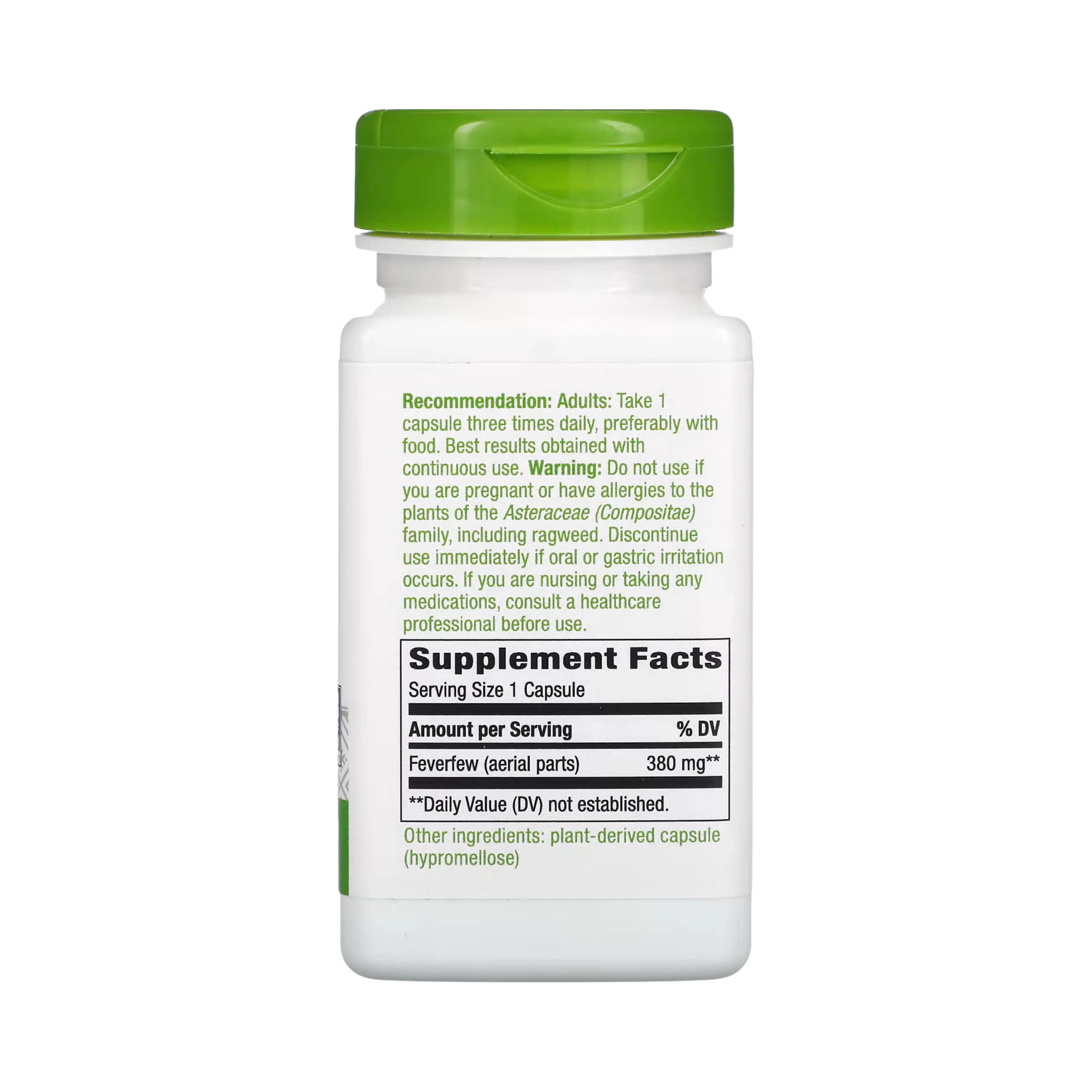 Nature's Way, Feverfew, 100 Capsules