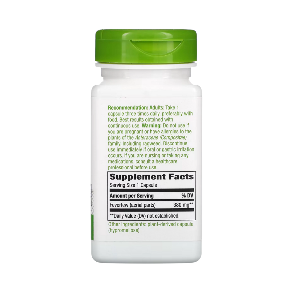 Nature's Way, Feverfew, 100 Capsules