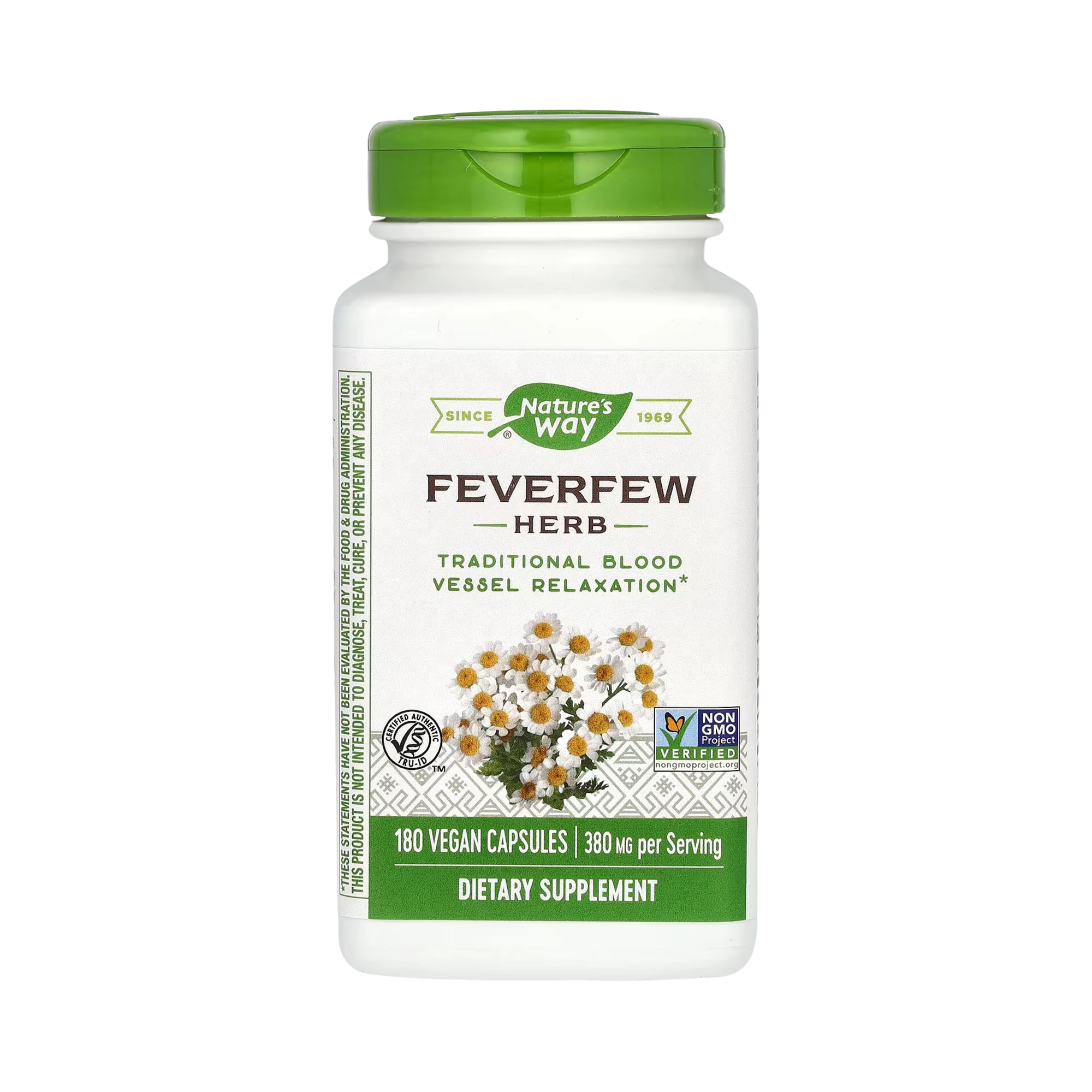 Nature's Way, Feverfew Herbs, 180 Capsules