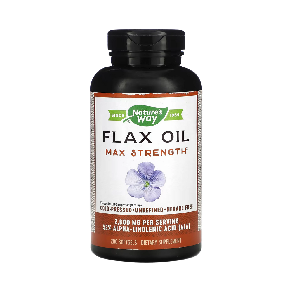 Nature's Way, Flax Oil, 200 Softgels