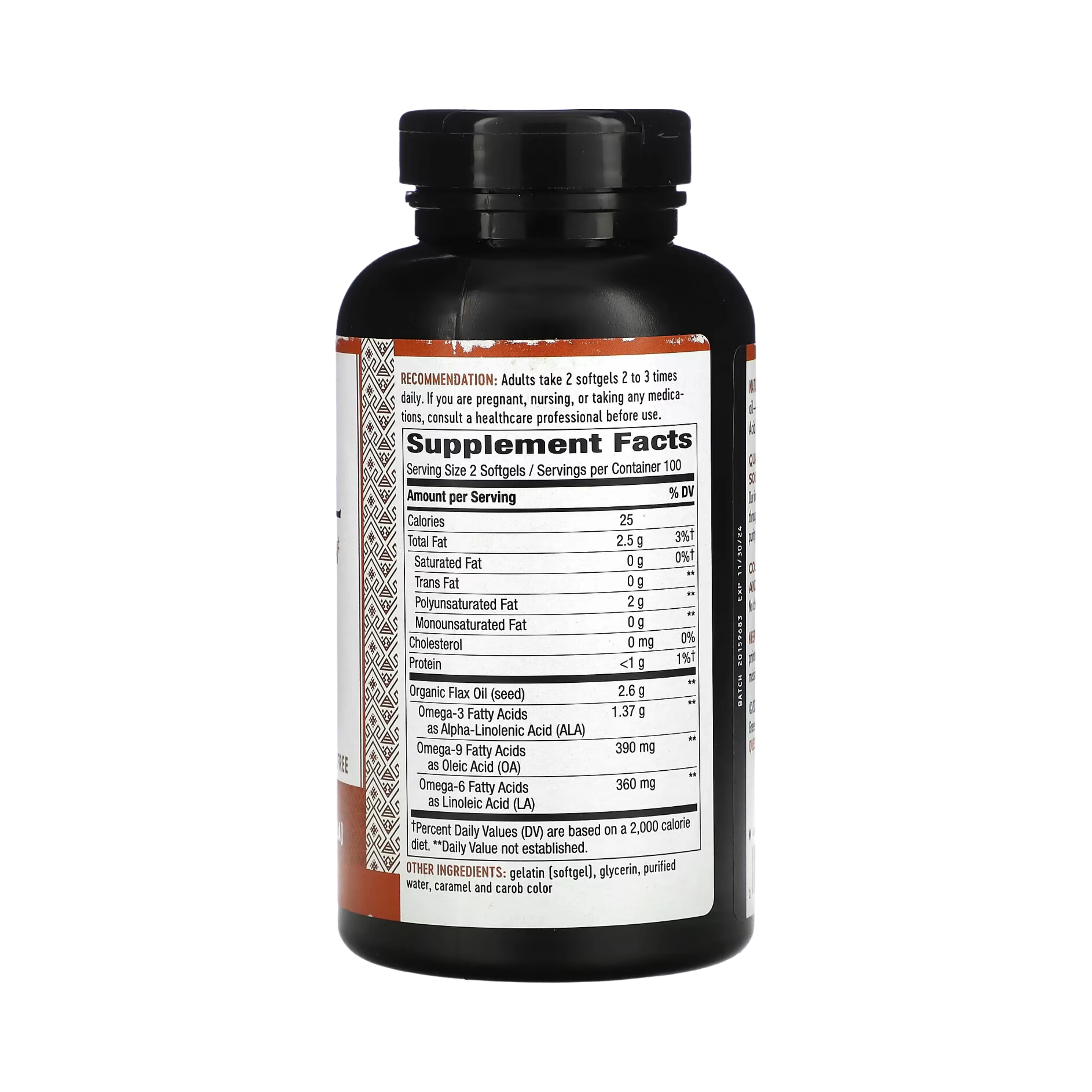 Nature's Way, Flax Oil, 200 Softgels