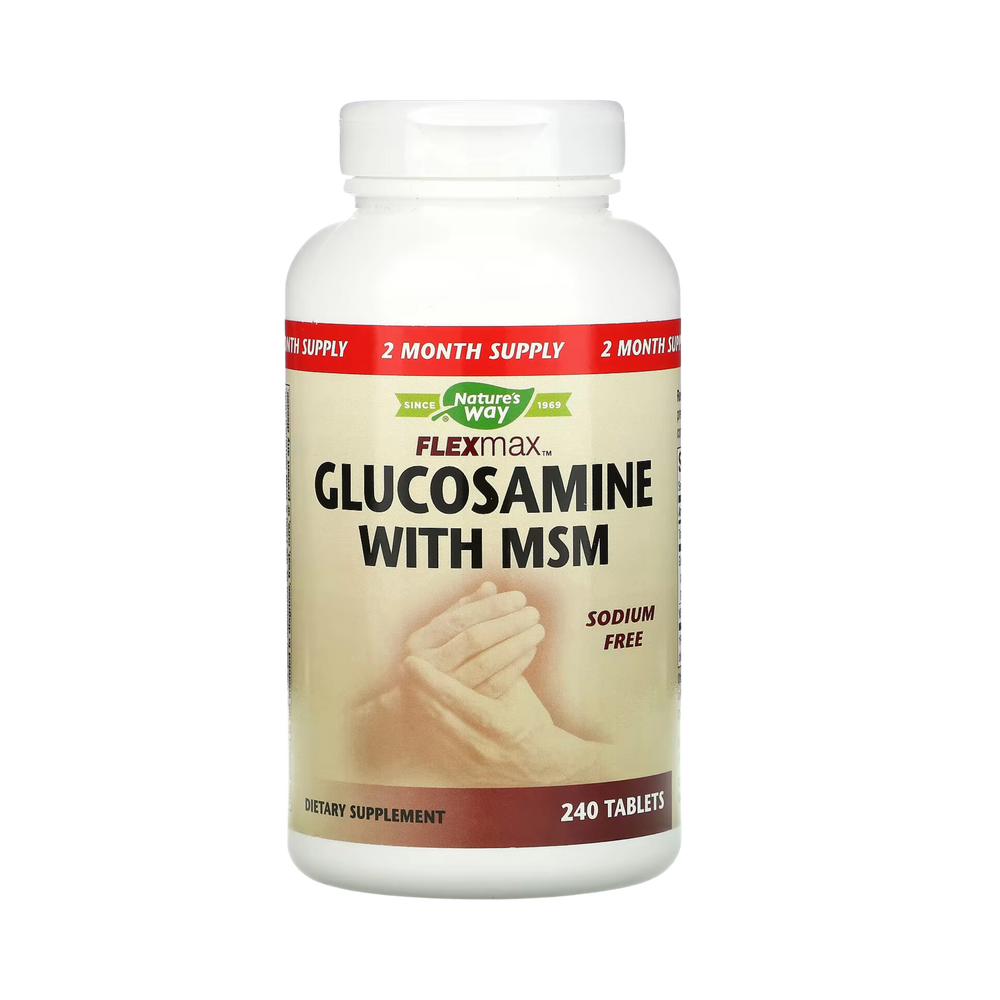 Nature's Way, Flexmax, Glucosamine with MSM, 240 Tablets