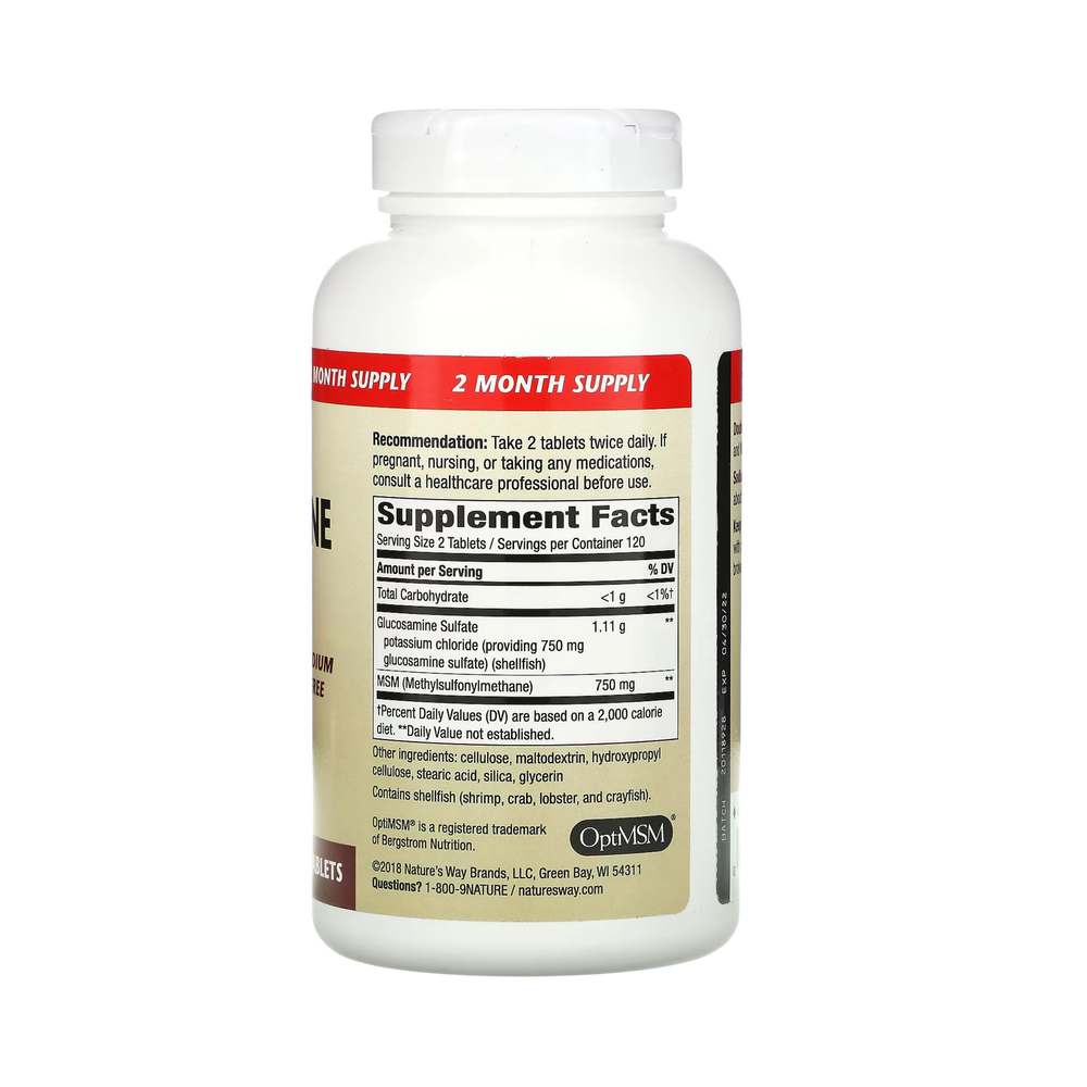 Nature's Way, Flexmax, Glucosamine with MSM, 240 Tablets
