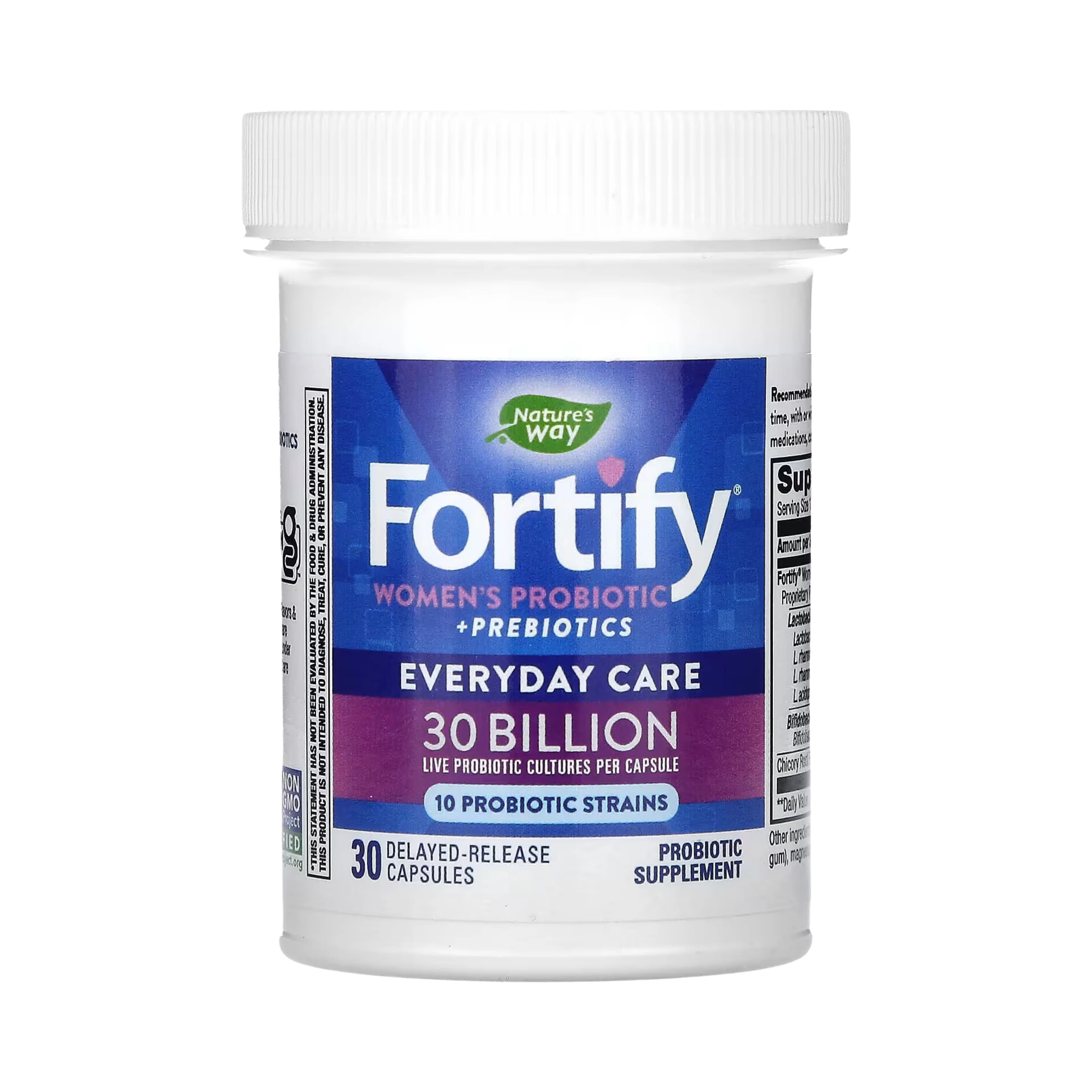 Nature's Way, Fortify, Women's Probiotic + Prebiotics, 30 Capsules