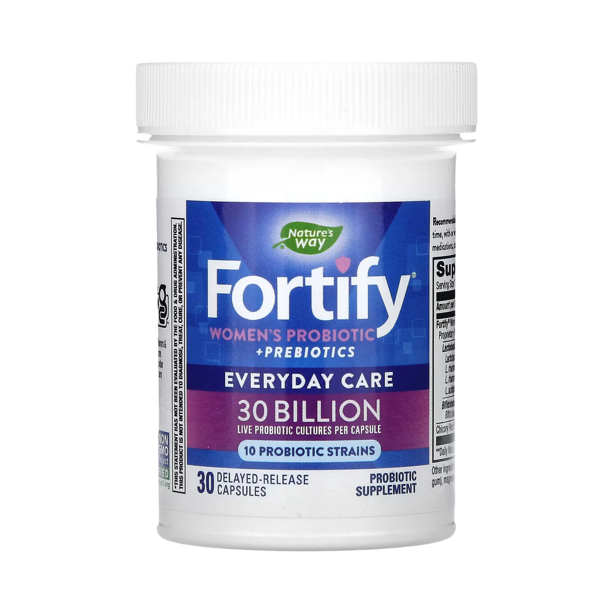 Nature's Way, Fortify, Women's Probiotic + Prebiotics, 30 Capsules