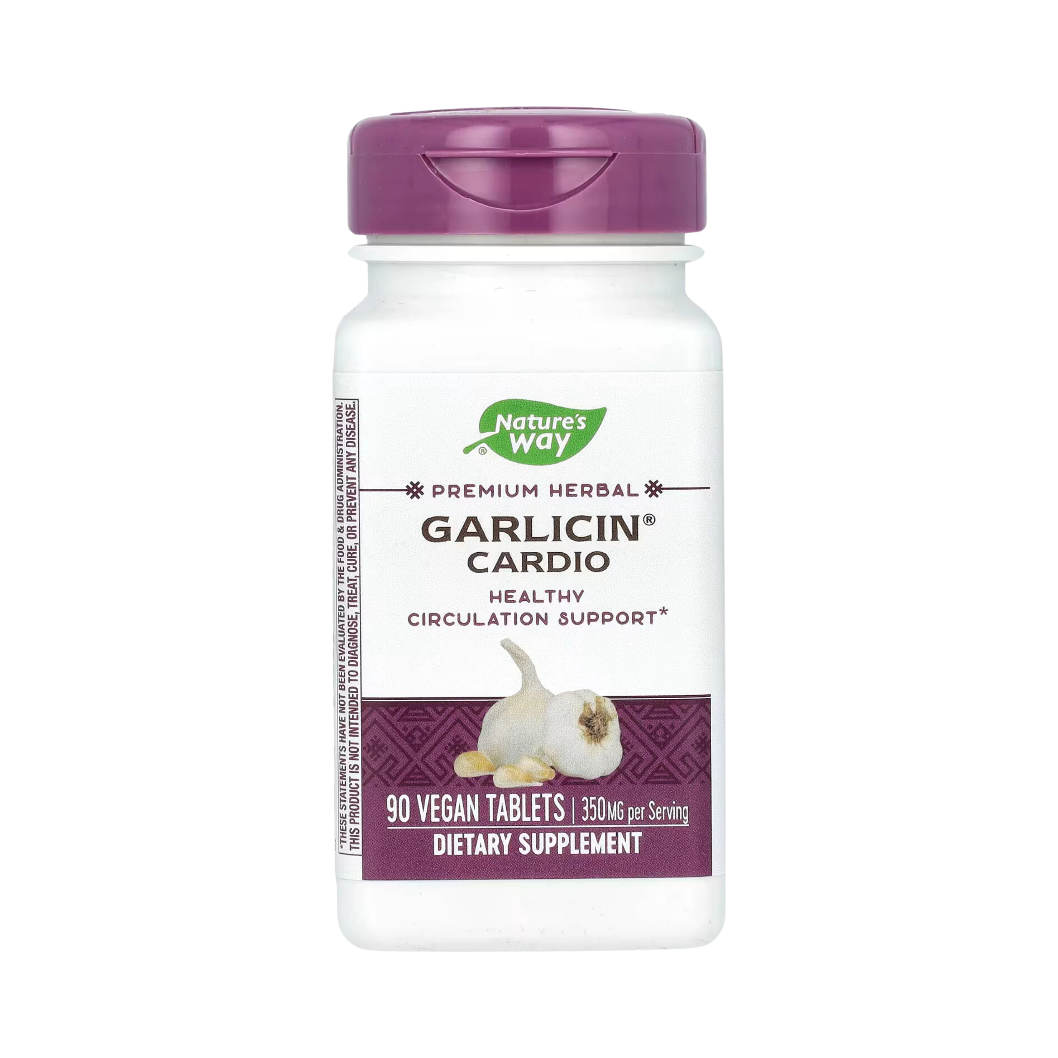 Nature's Way, Garlicin Cardio, 90 Tablets