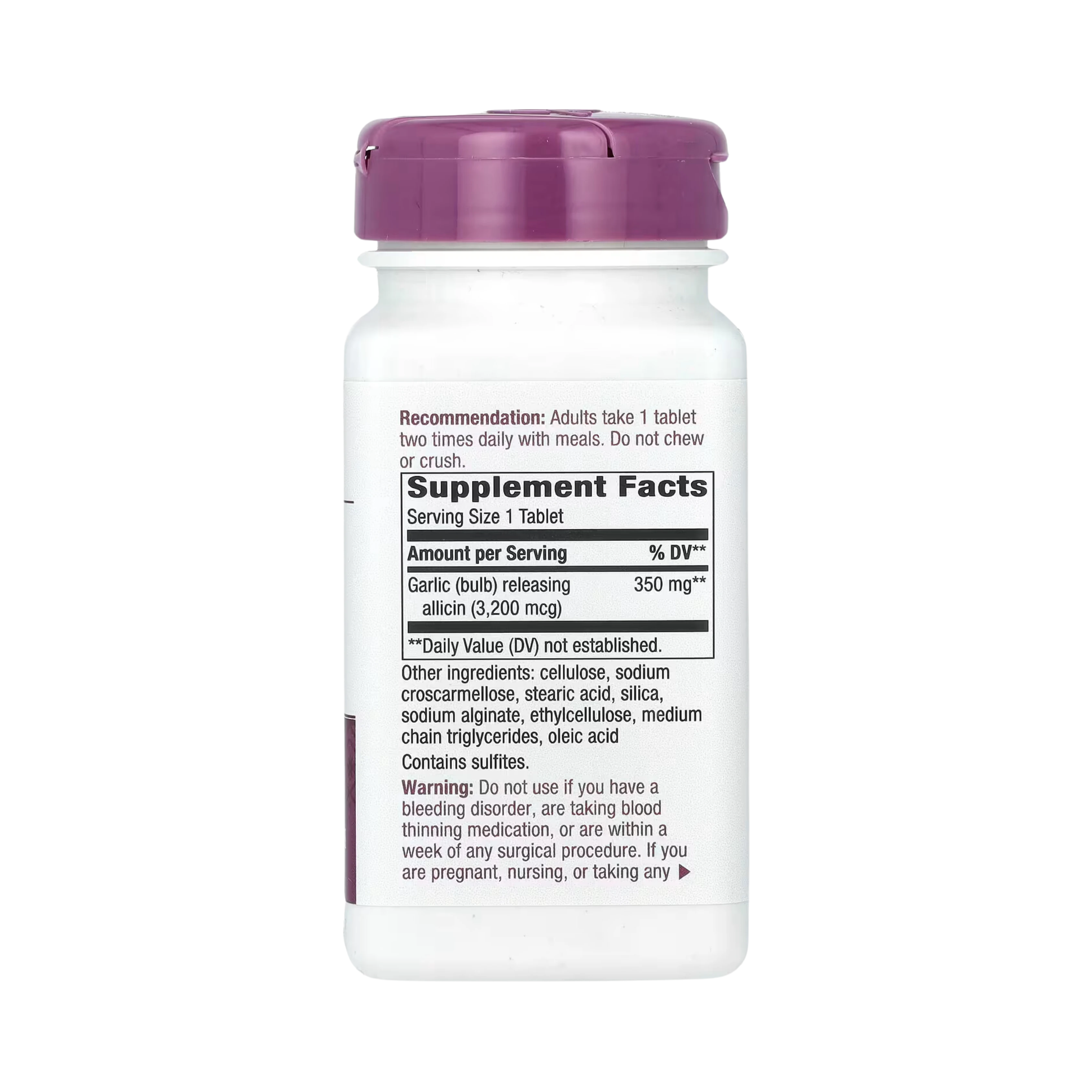 Nature's Way, Garlicin Cardio, 90 Tablets