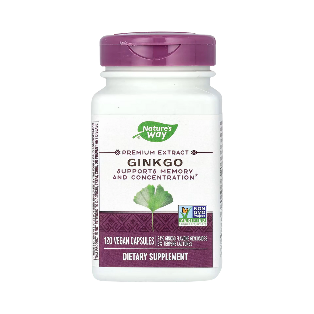 Nature's Way, Ginkgo, 120 Capsules