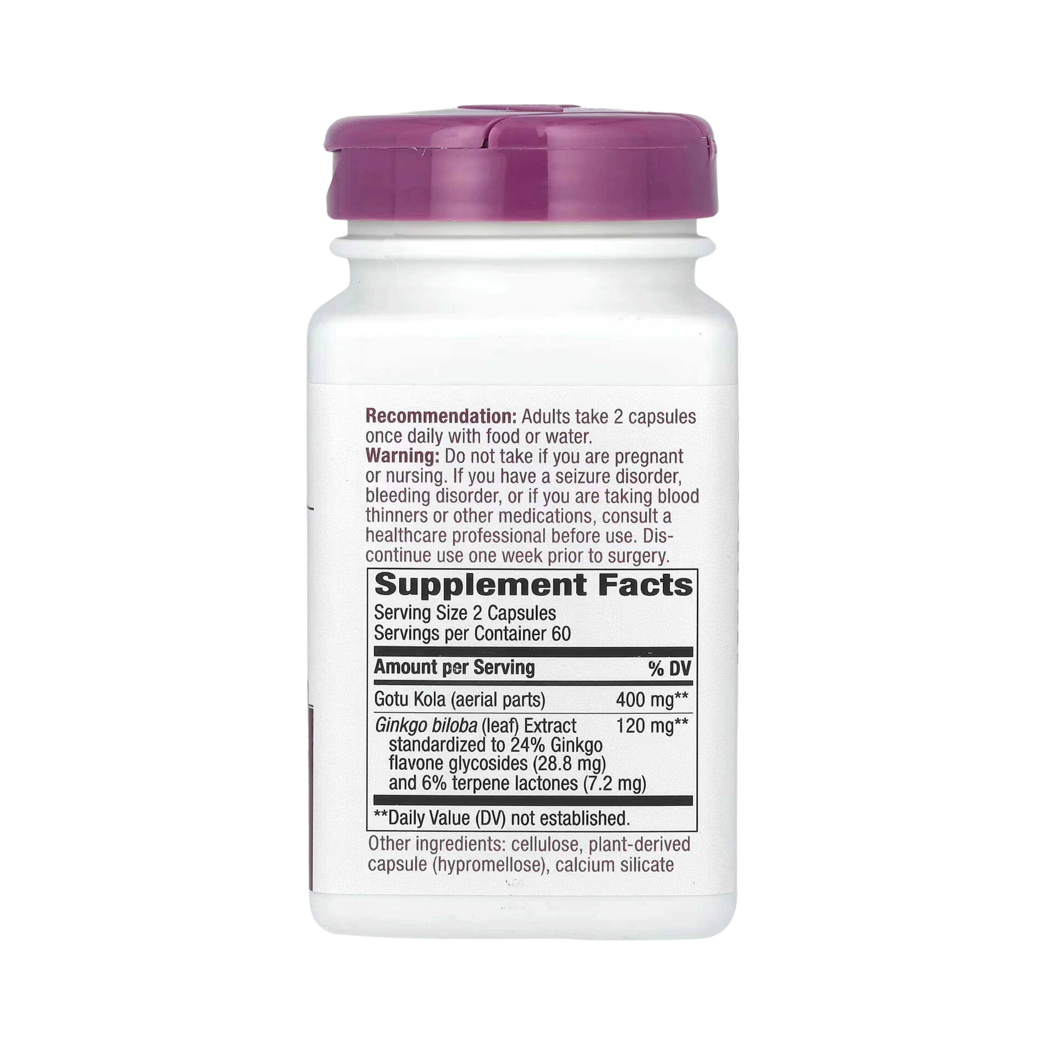 Nature's Way, Ginkgo, 120 Capsules
