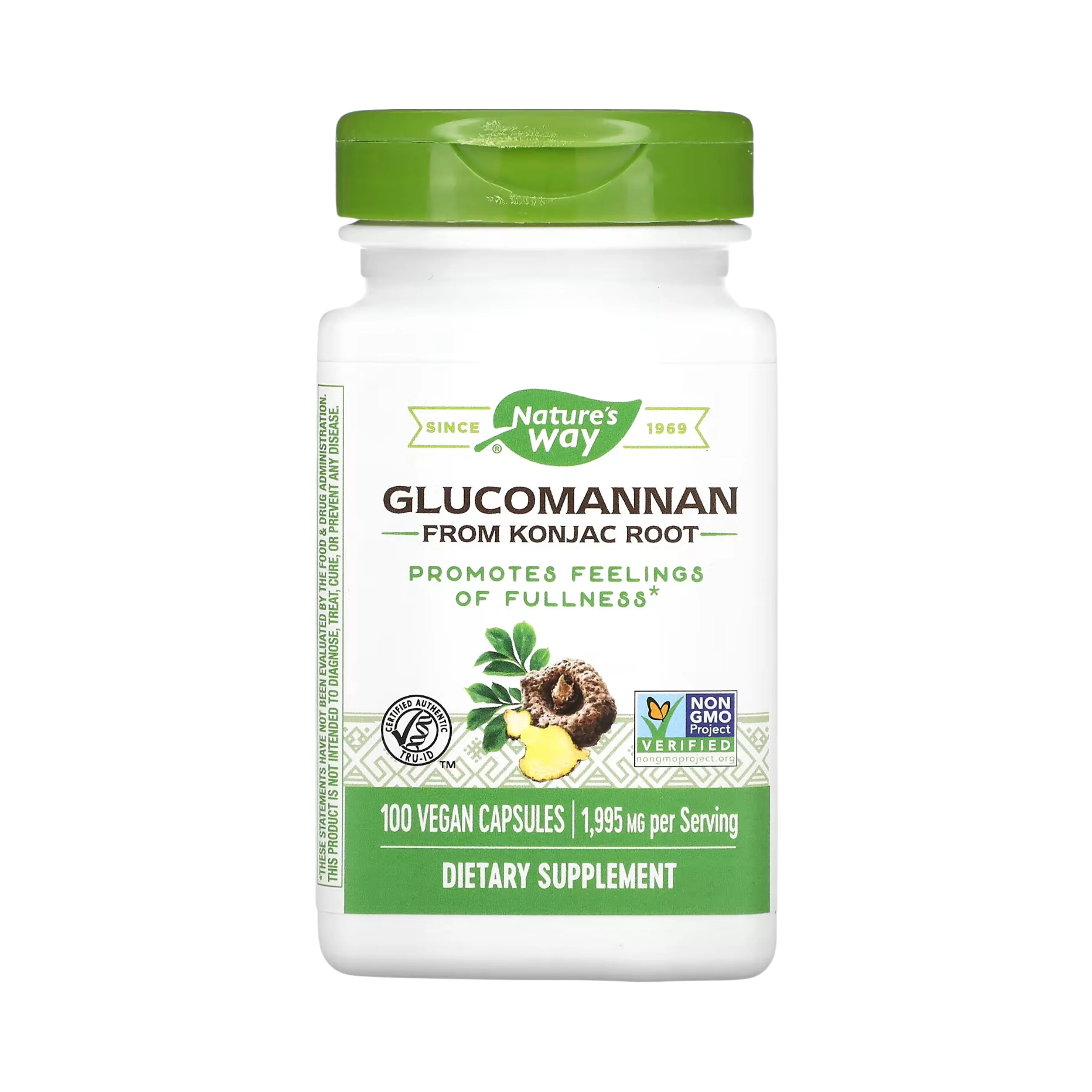 Nature's Way, Glucomannan, 100 Capsules