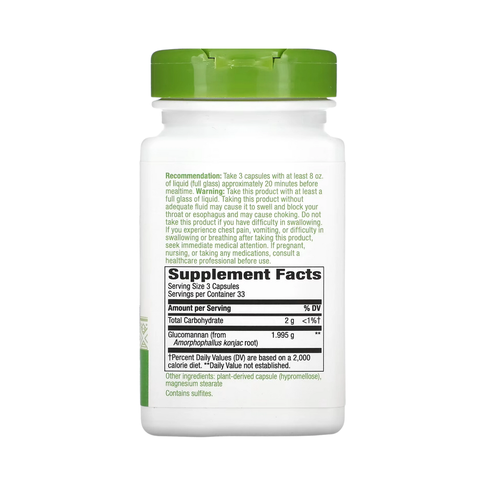 Nature's Way, Glucomannan, 100 Capsules
