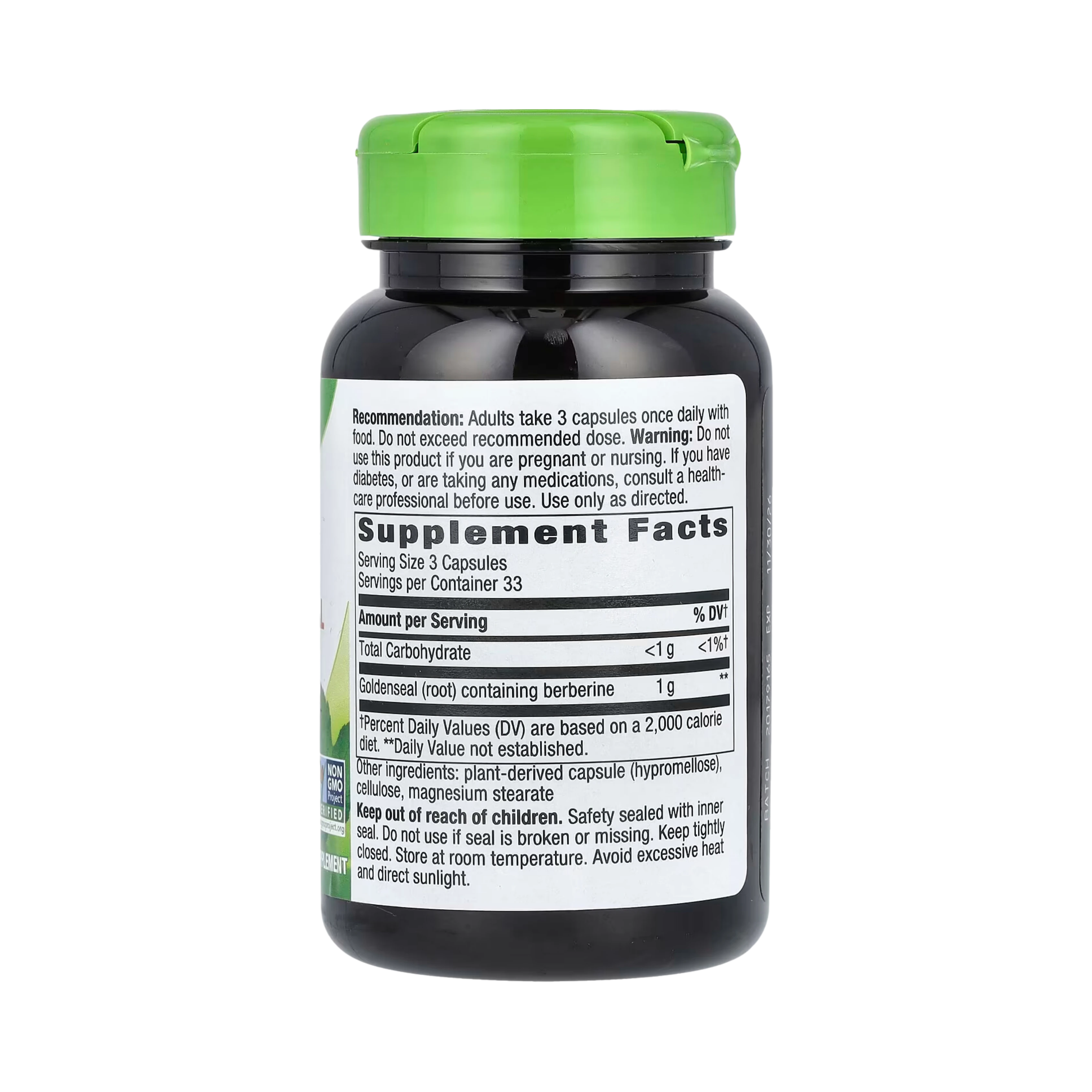 Nature's Way, Goldenseal Root, 100 Capsules