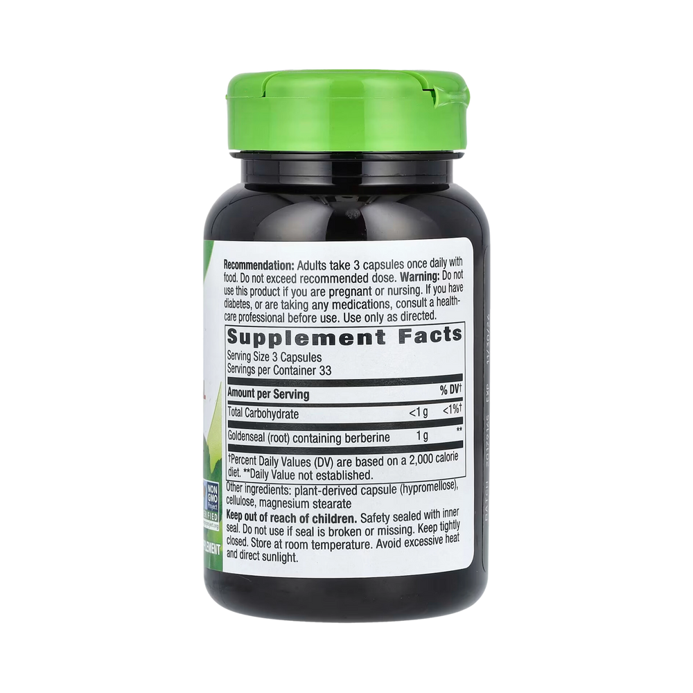Nature's Way, Goldenseal Root, 100 Capsules