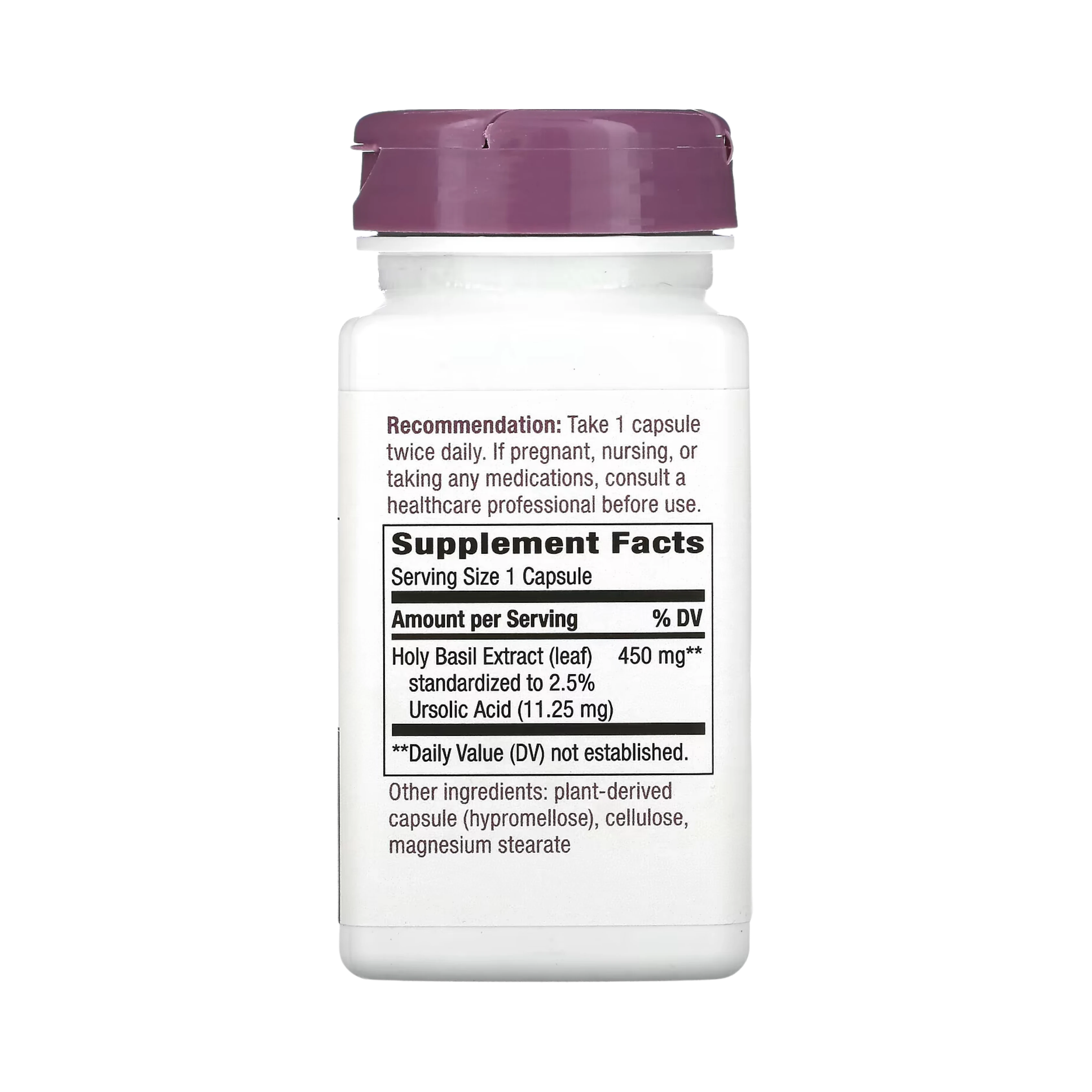 Nature's Way, Holy Basil, 60 Capsules